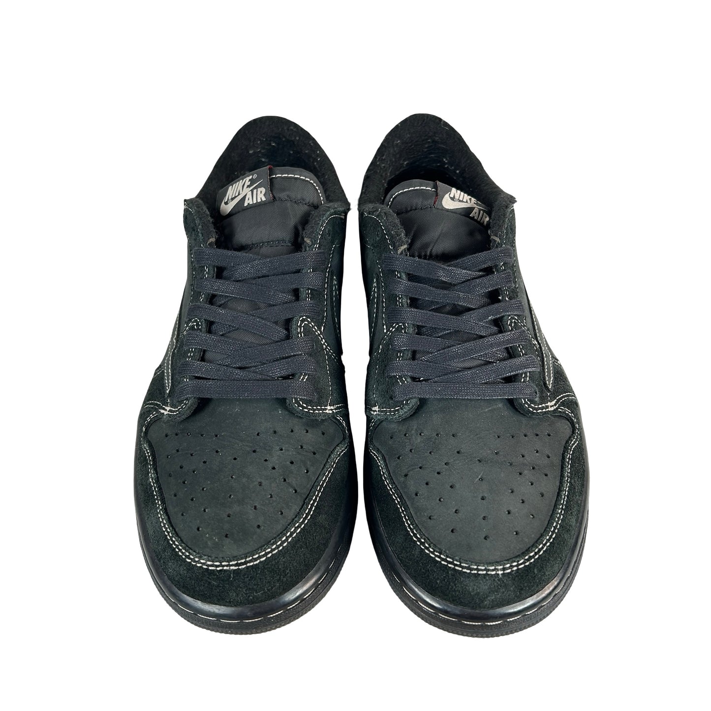 DM7866 001 Jordan 1 Retro Low OG Travis Scott Black Phantom [USED] - 10 M (Used2) (No Box2)