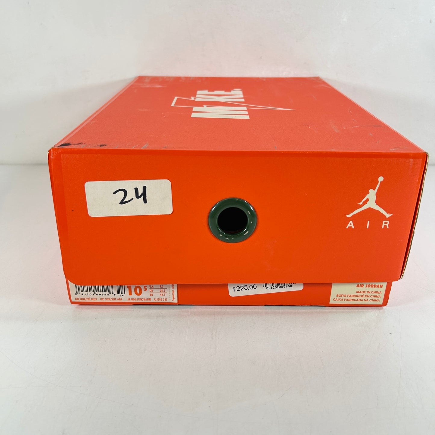 AJ5986 335 Jordan 6 Retro Gatorade Green [USED] - 10.5 M (VNDS)