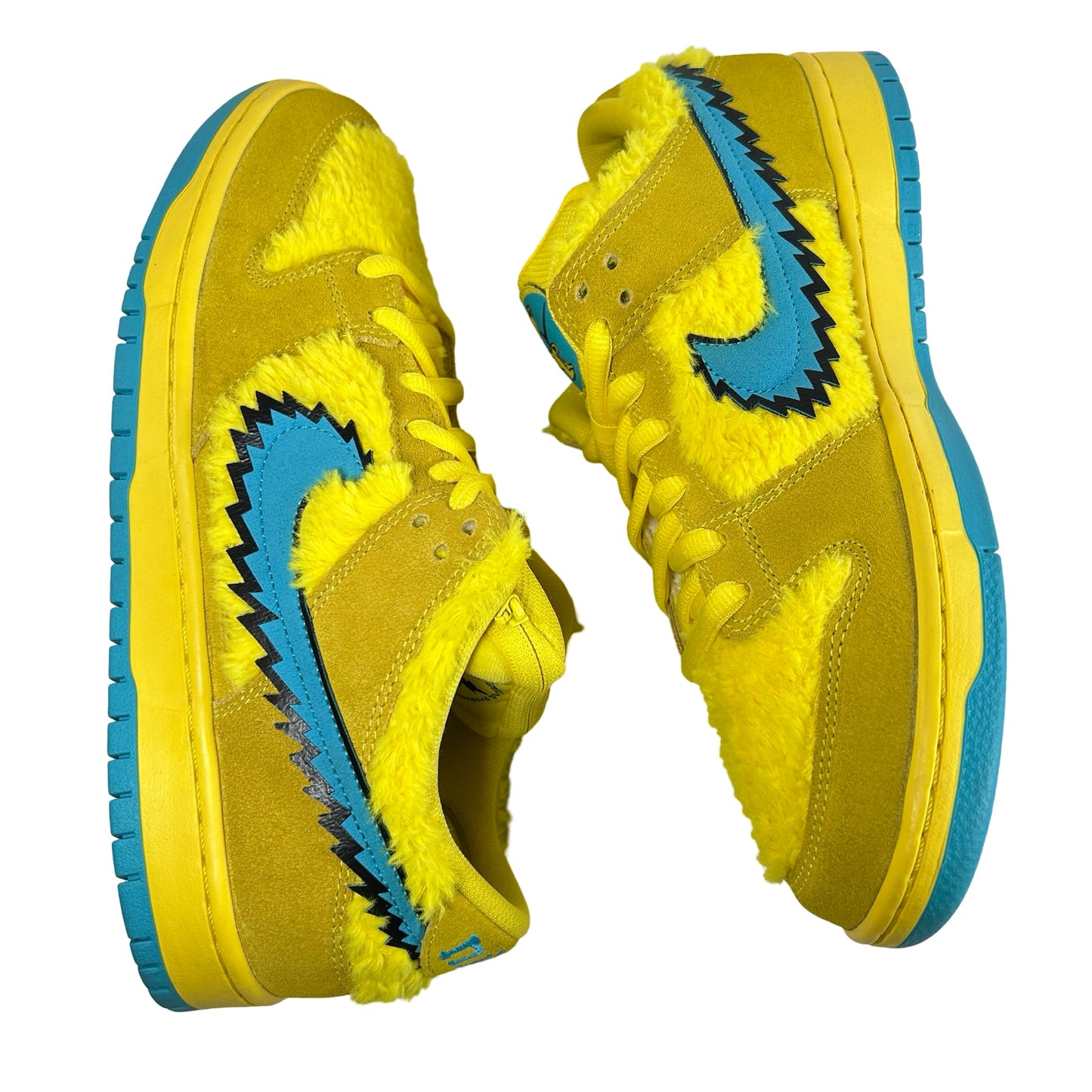 CJ5378 700 Nike SB Dunk Low Grateful Dead Yellow [USED] - 9 M (VNDS)