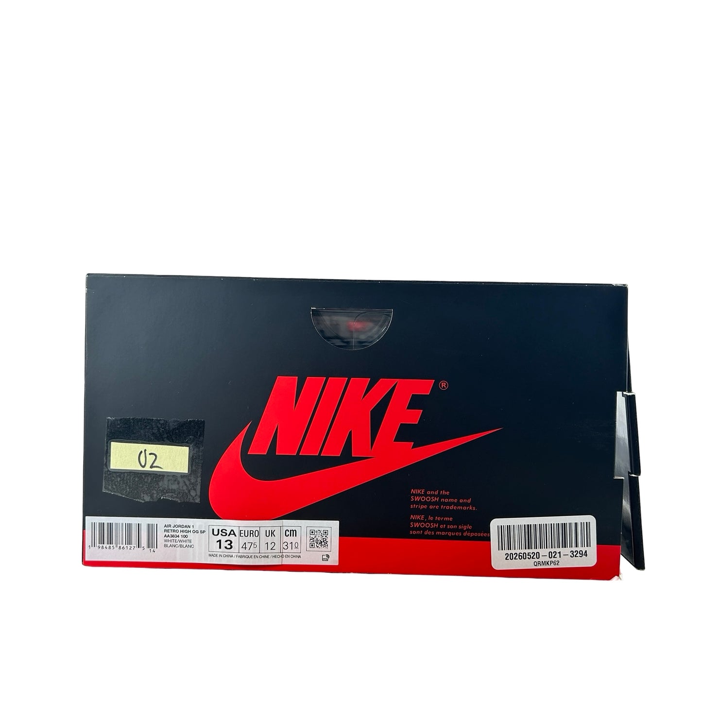 AA3834 100 Jordan 1 Retro High Virgil Abloh Archive Alaska [USED] - 13 M (Used2)