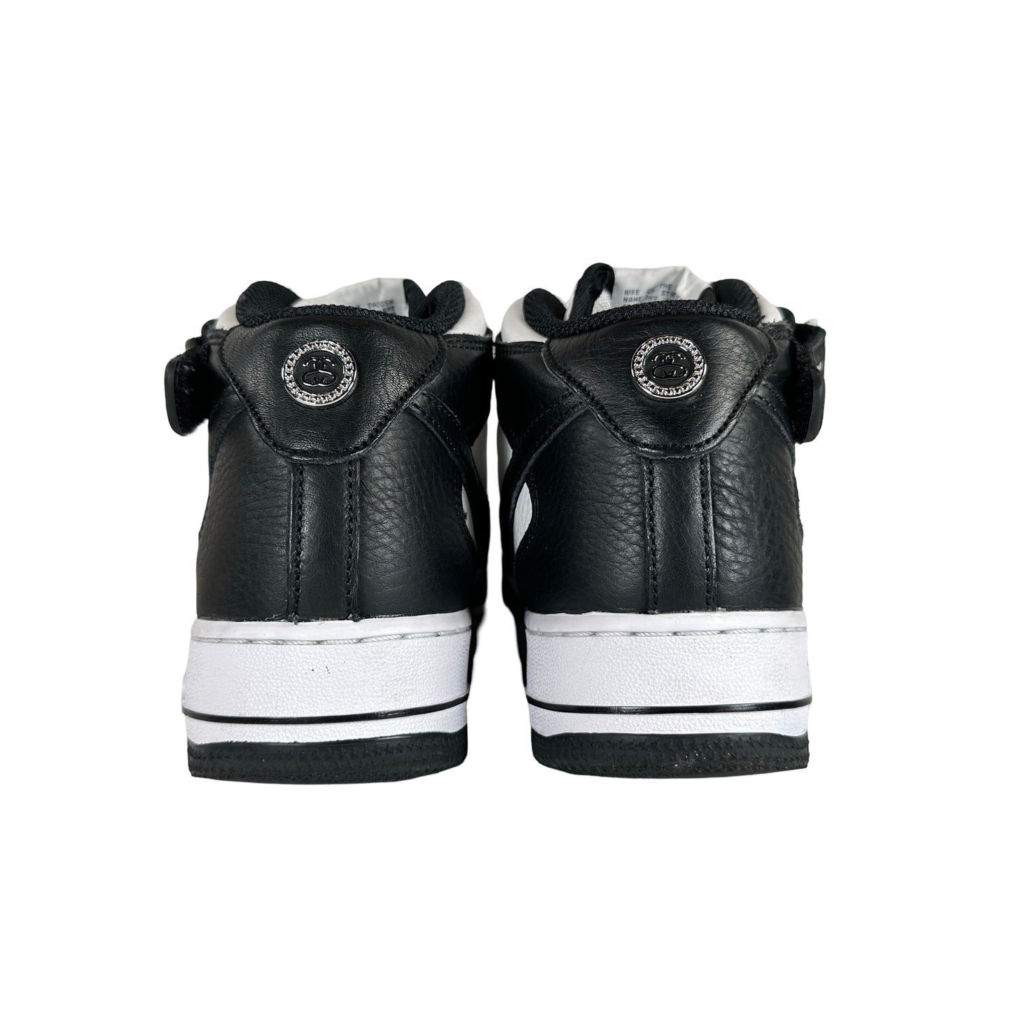 DJ7840 002 Nike Air Force 1 Mid Stussy Gris Negro