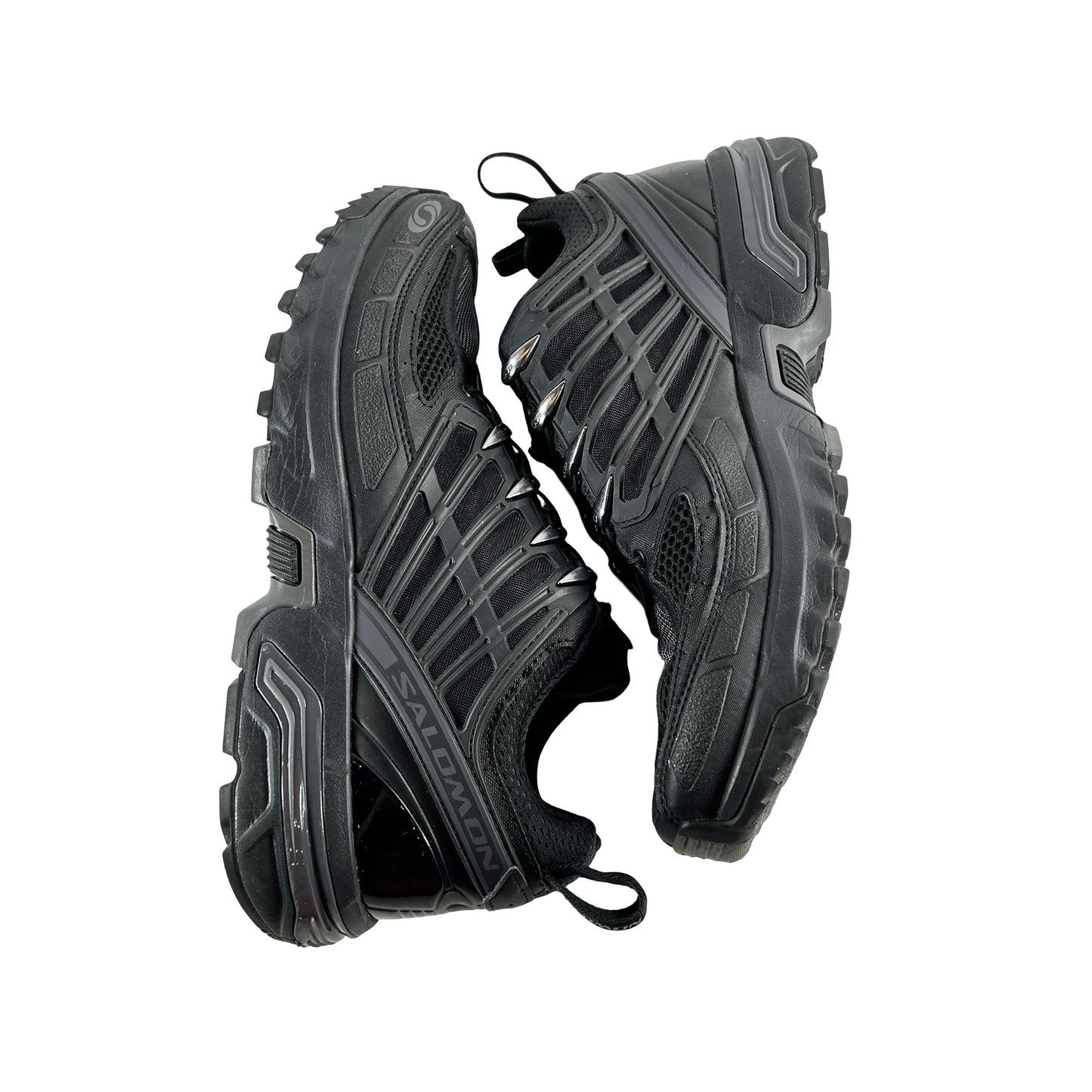 L416393 Salomon ACS PRO Advanced Black Grey [USED] - 10.5 M (Used)