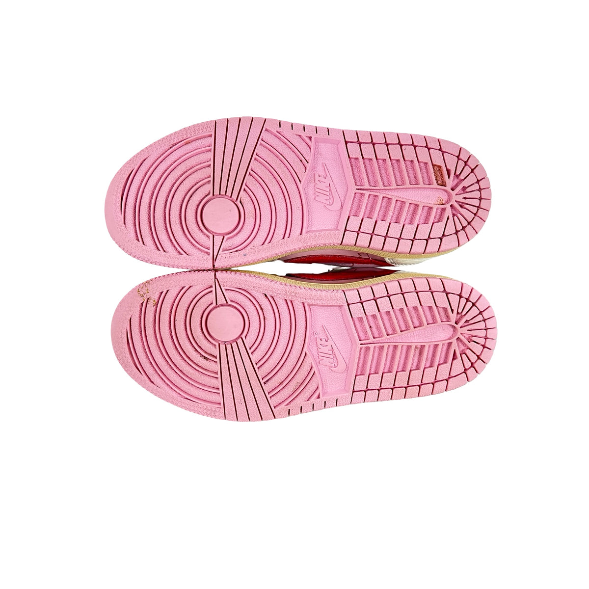 IQ7605 101 Air Jordan 1 Retro Low OG SP Travis Scott Sail Tropical Pink (PS) [USED] - 12 C (Used)