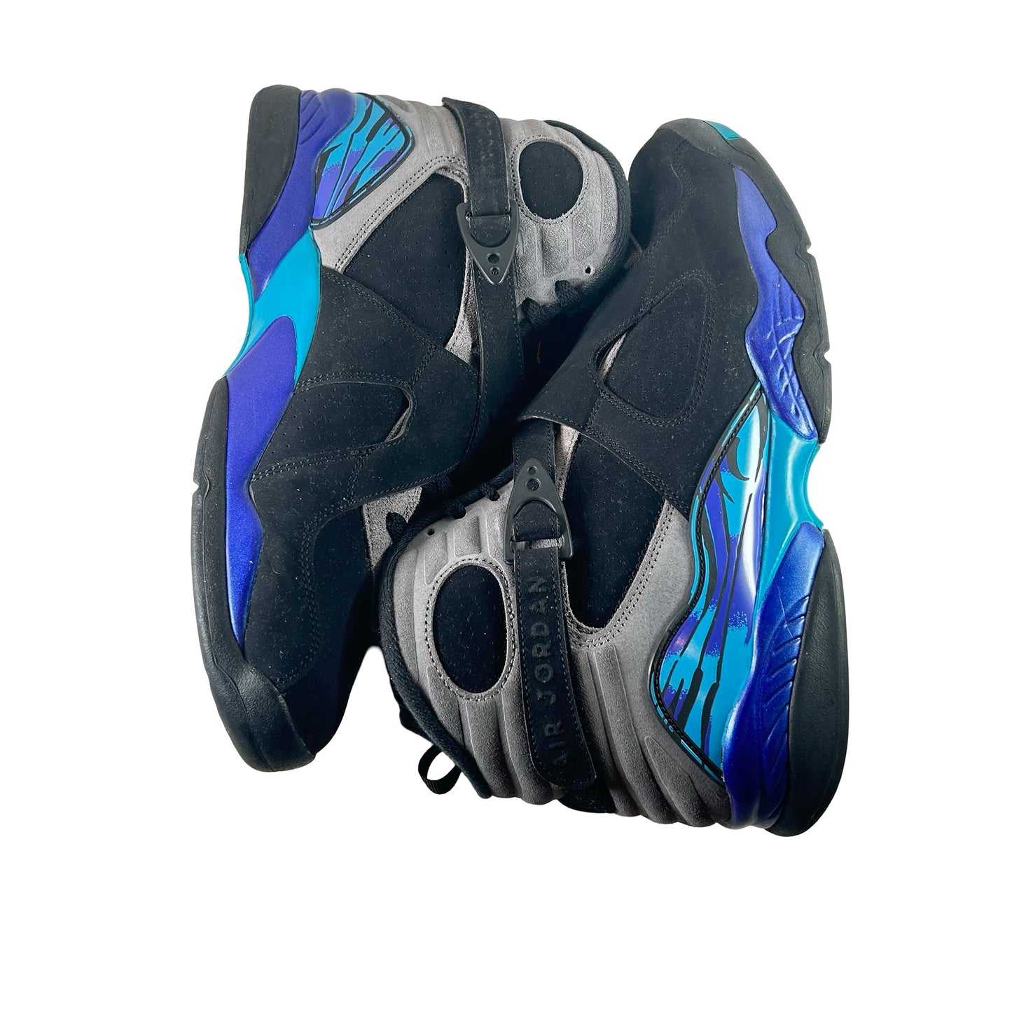 305381 006 Jordan 8 Retro Aqua (2025) [USED] - 13 M (Used4) (Replace Lid)