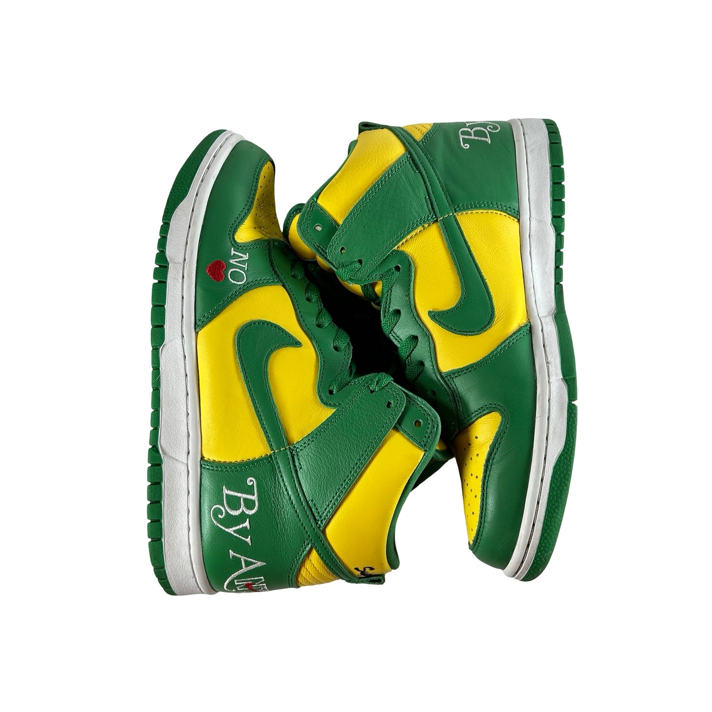 DN3741 700 Nike SB Dunk High Supreme By Any Means Brazil [USED] - 8.5 M (Used)