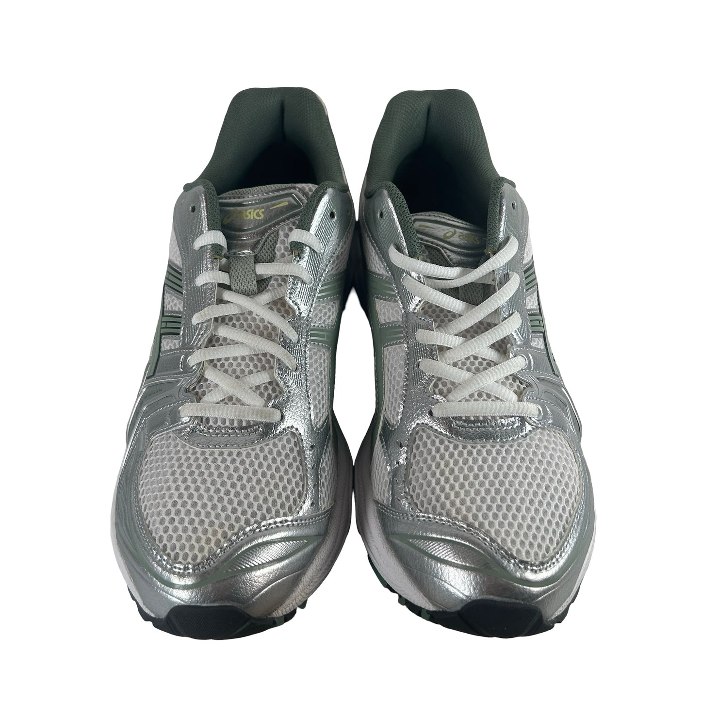 1201A019 107 ASICS Gel-Kayano 14 White Pure Silver Slate Grey Sage [USED] - 11 M (Used2) (No Box2)