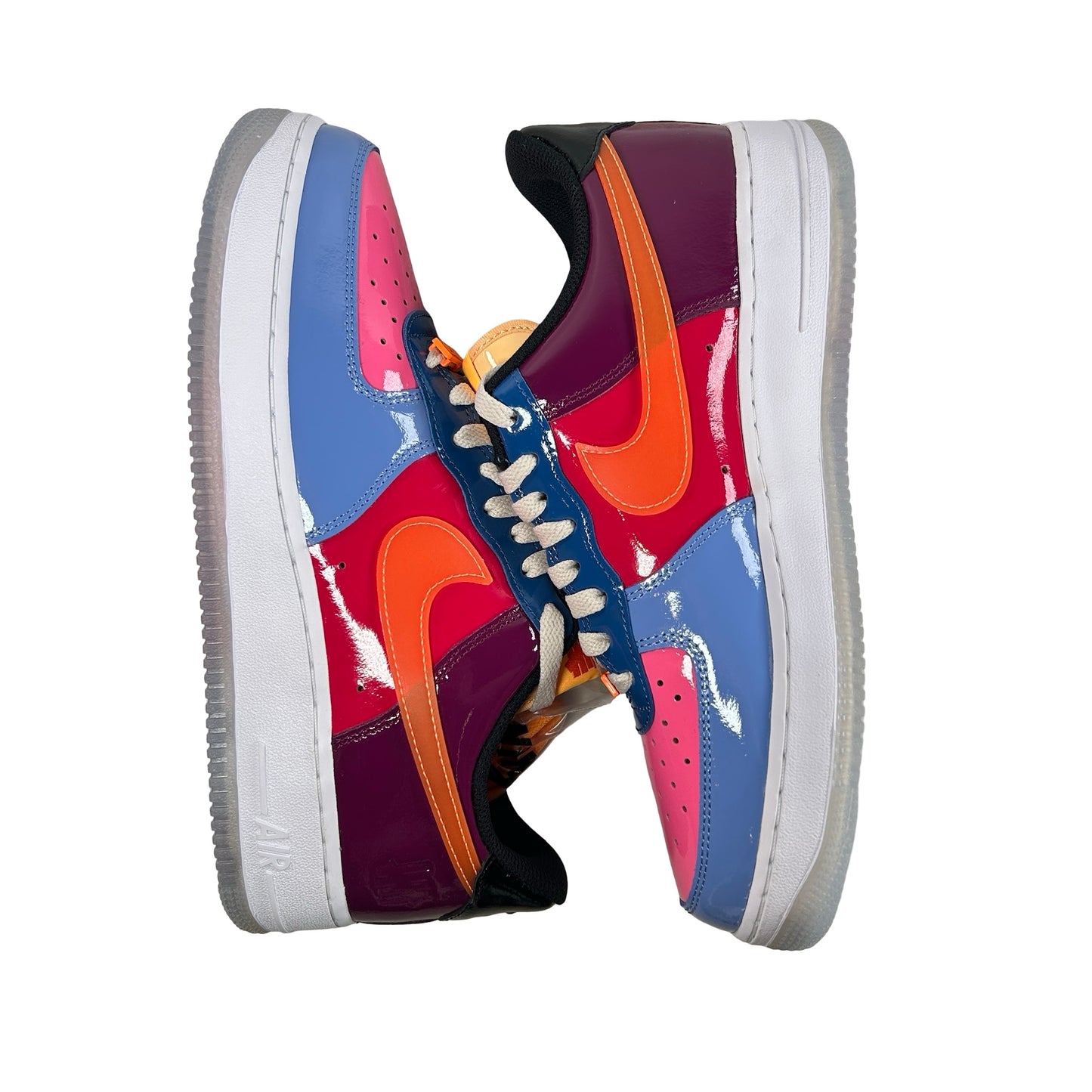 DV5255 400 Nike Air Force 1 Low SP UNDFTD Multi-Patent [CONDITIONAL] - 9.5 M (Yellowing)