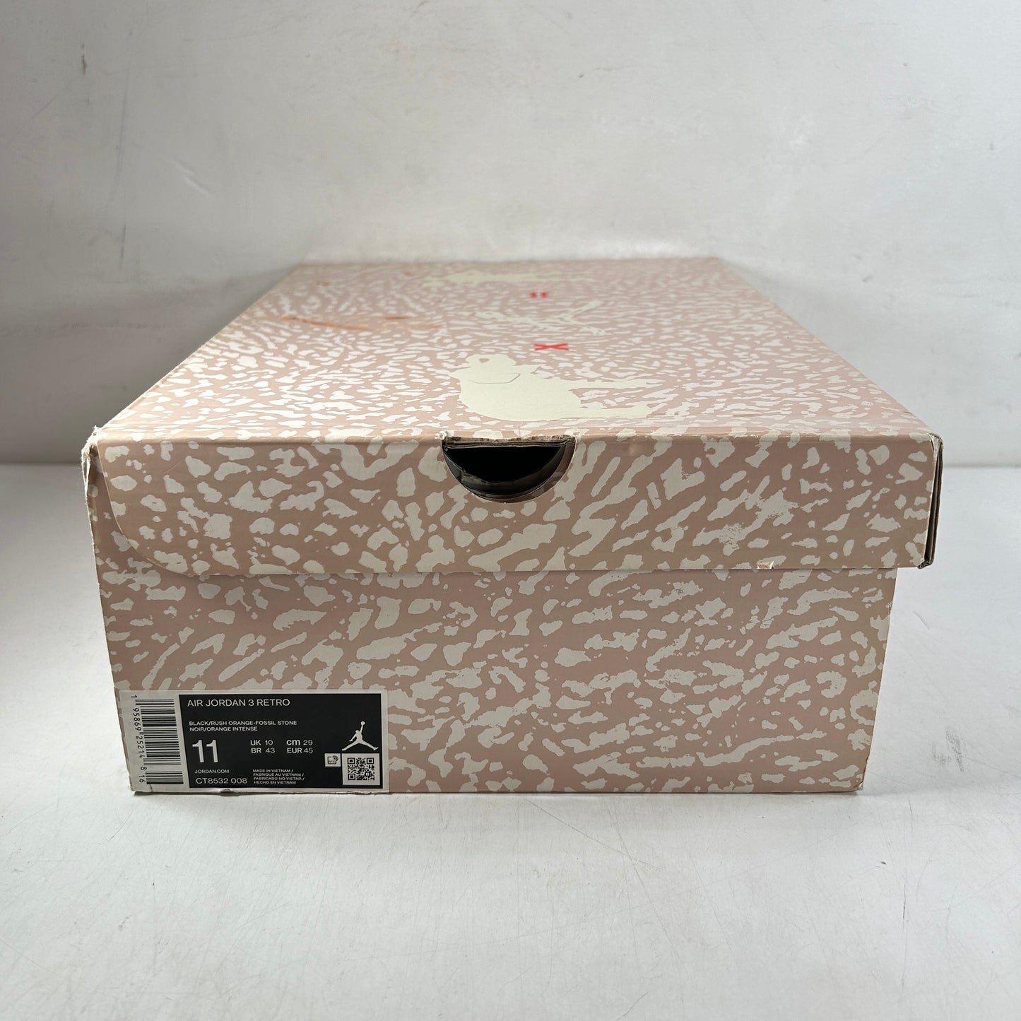 CT8532 008 Jordan 3 Retro Desert Elephant [USED] - 11 M (Used)