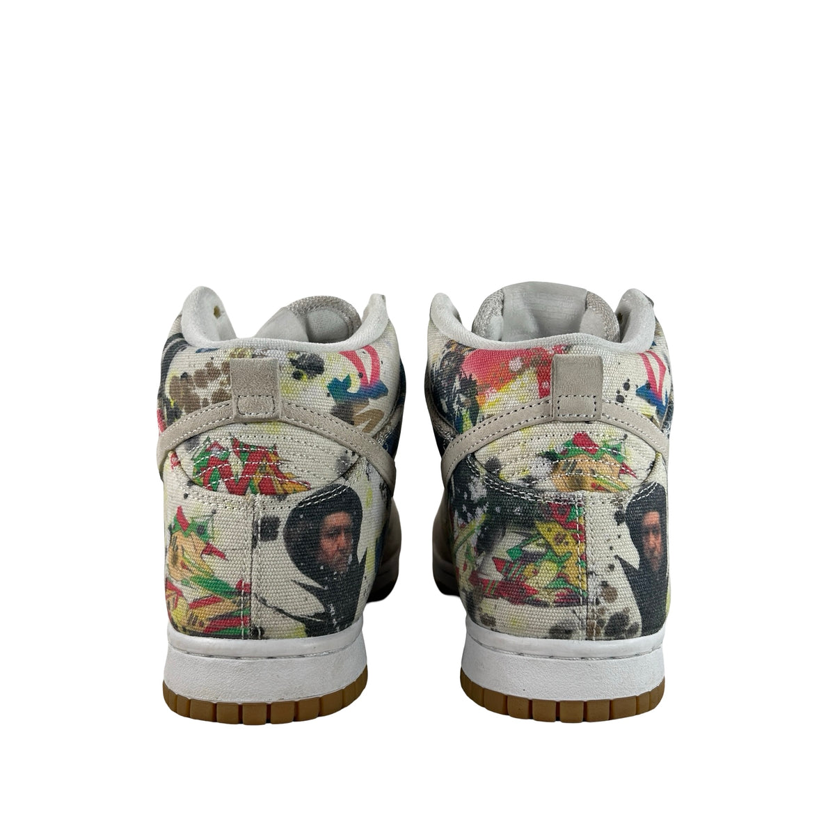 FD8779 100 Nike SB Dunk High Supreme Rammellzee [USED] - 8 M (Used2)