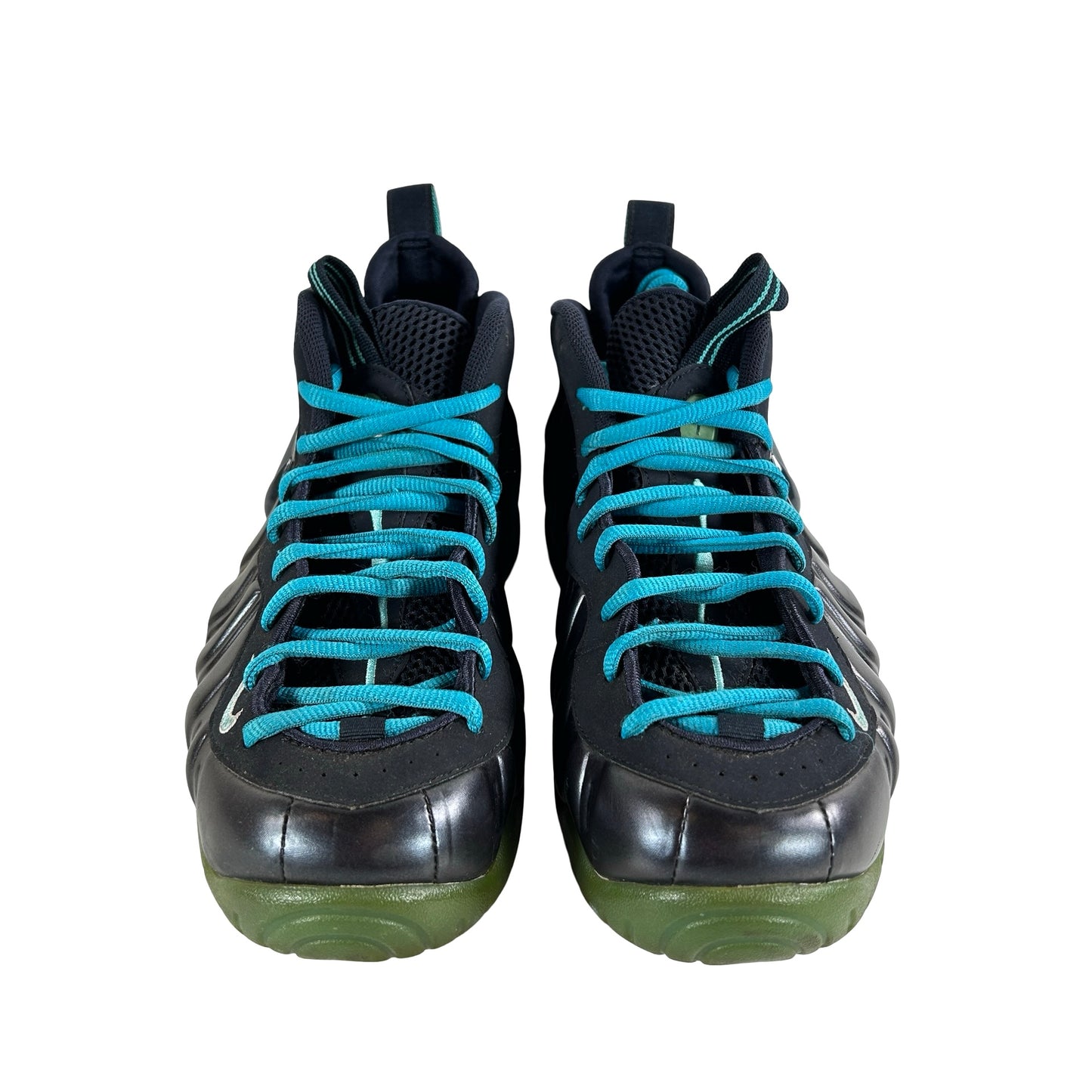 624041 402 Nike Air Foamposite Pro Dark Obsidian [USED] - 10.5 M (Used) (Replace Box)