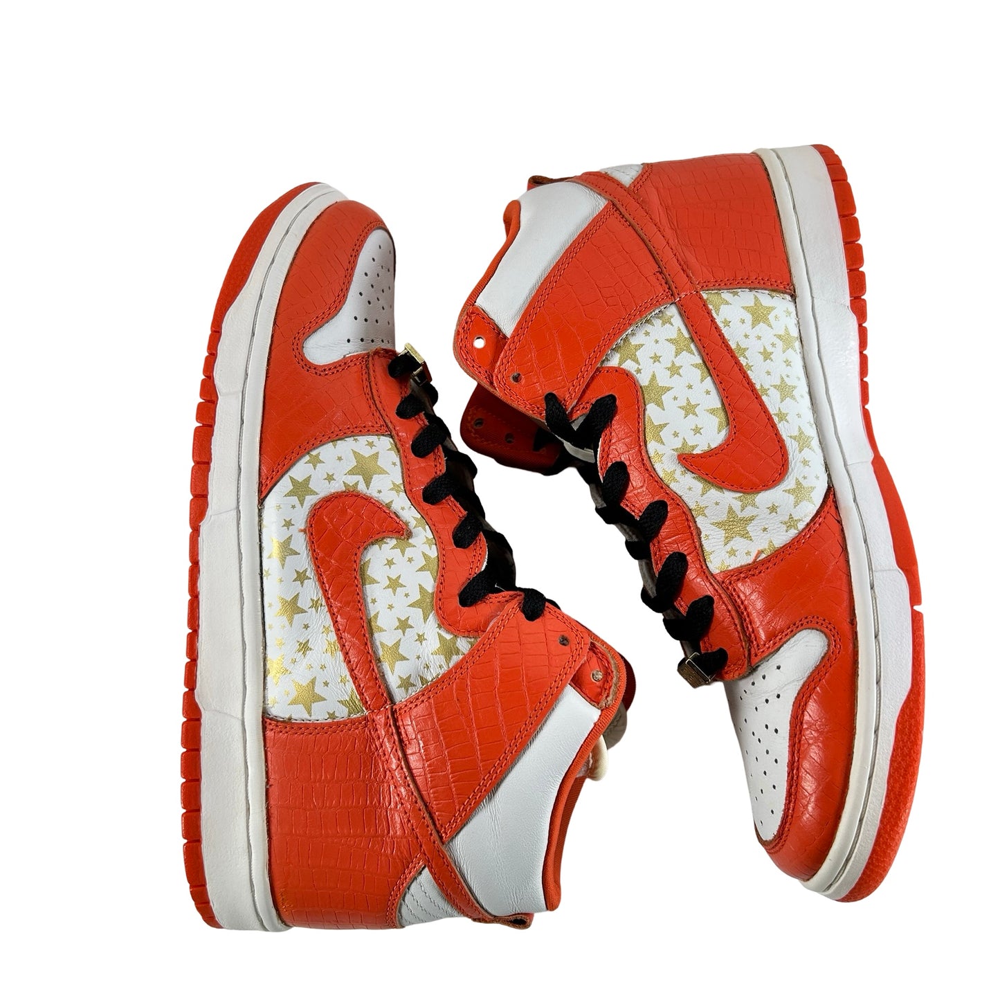 307385 181 Nike SB Dunk High Supreme Orange [USED] - 10 M (Used) (Replace Box)