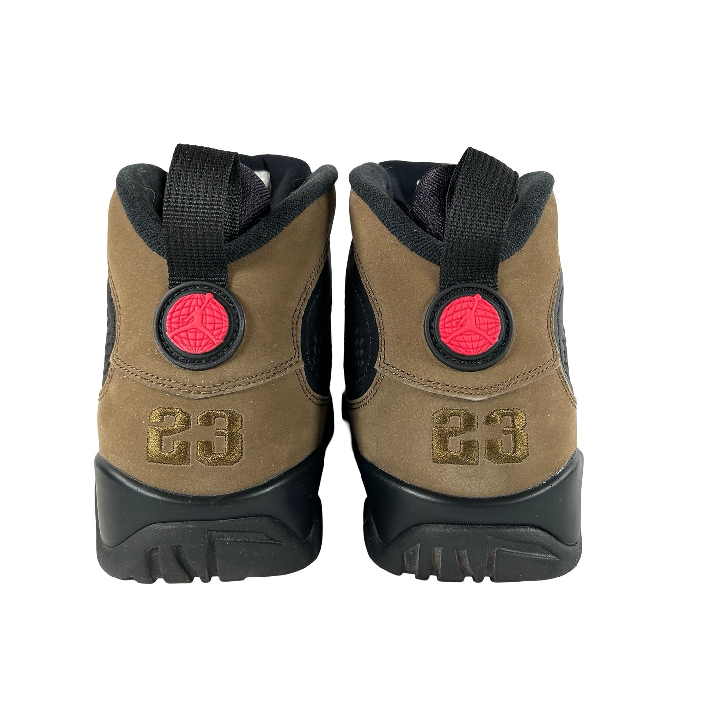 HV4794 030 Air Jordan 9 Retro Olive (2024) [USED] - 9.5 M (Used6)
