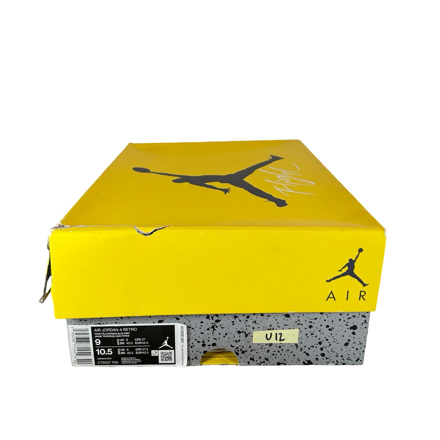 CT8527 700 Jordan 4 Retro Lightning (2021) [USED] - 9 M (Used12)