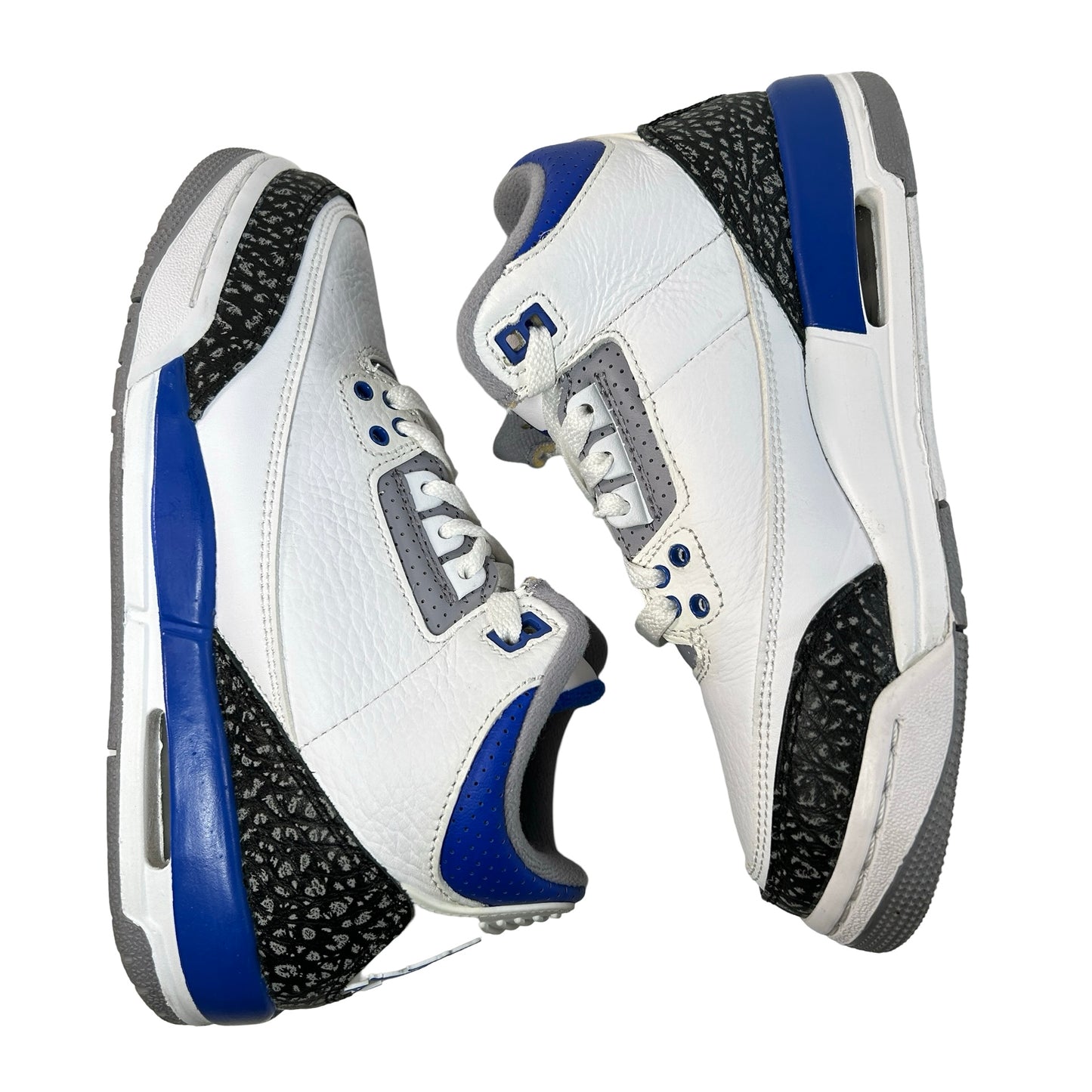 398614 145 Jordan 3 Retro Racer Blue (GS) [USED] - 5 Y (Used) (No Box)
