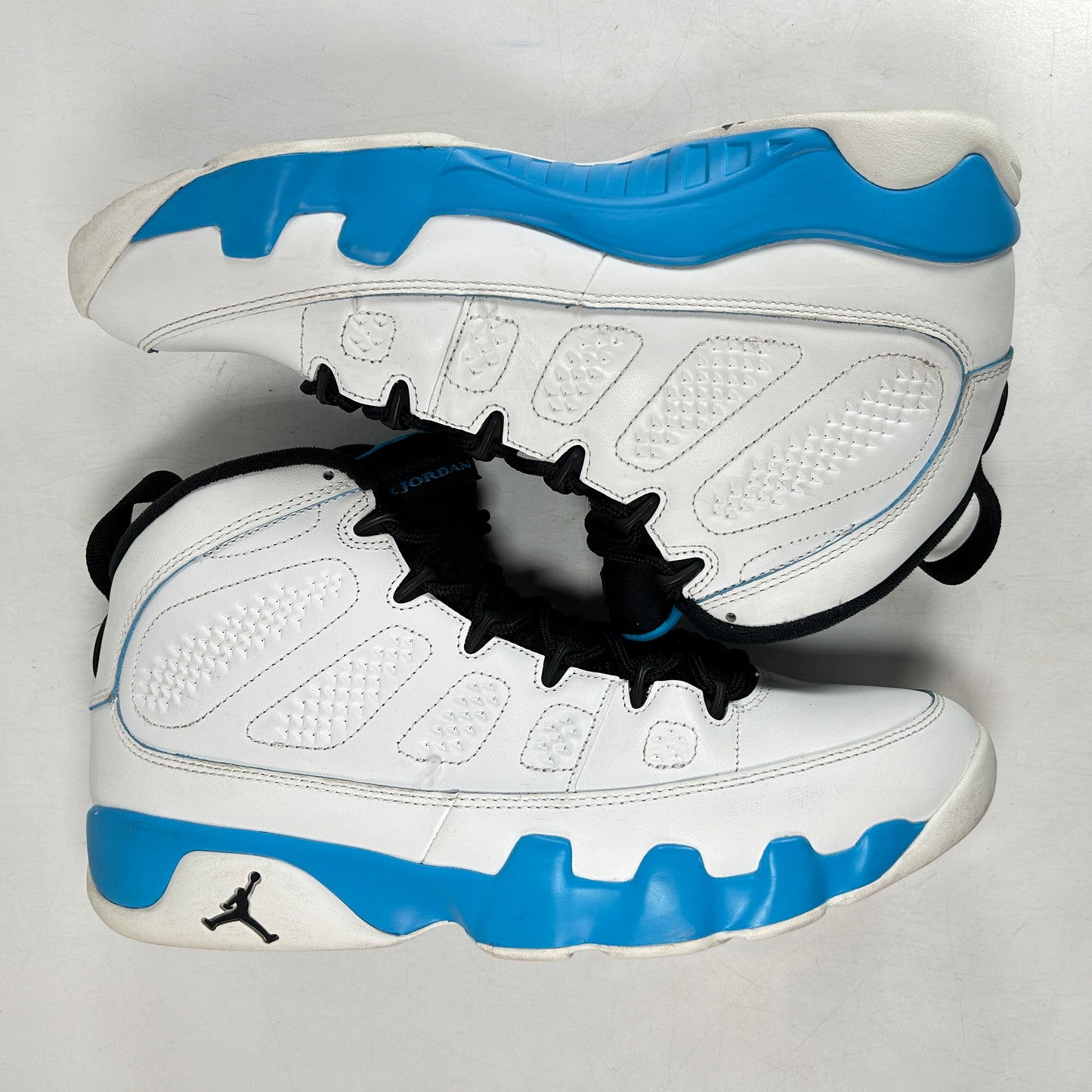 FQ8992 101 Jordan 9 Retro Powder Blue (2024) [USED] - 11 M (Used) (No Box3)