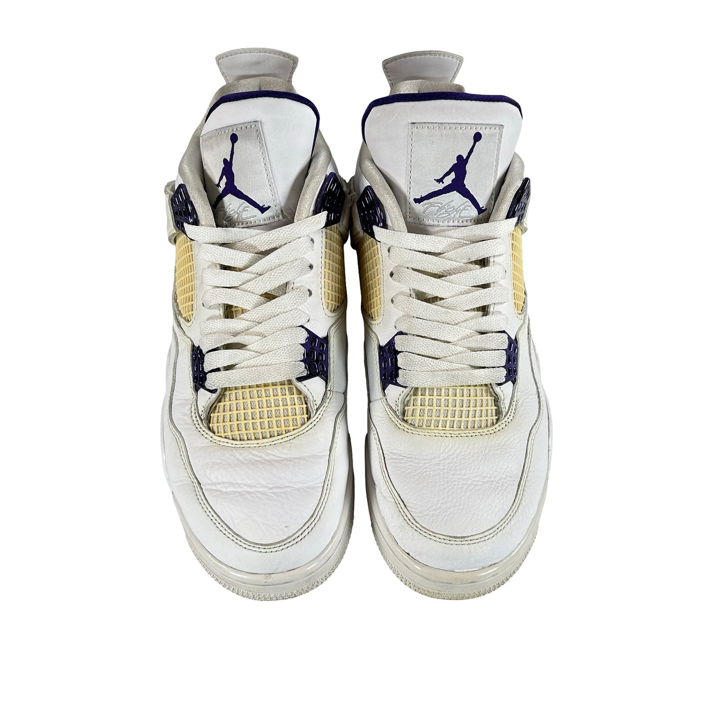CT8527 115 Jordan 4 Retro Metallic Purple [USED] - 9.5 M (Used) (Replace Box)