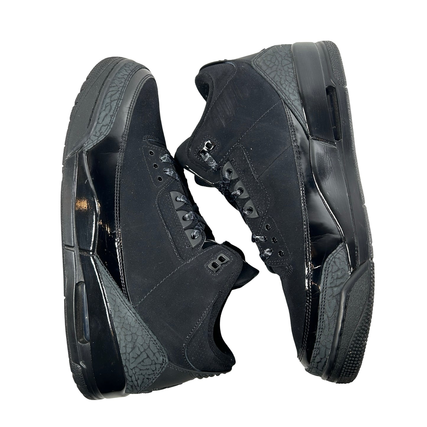 CT8532 001 Jordan 3 Retro Black Cat (2025) [USED] - 13 M (Used)