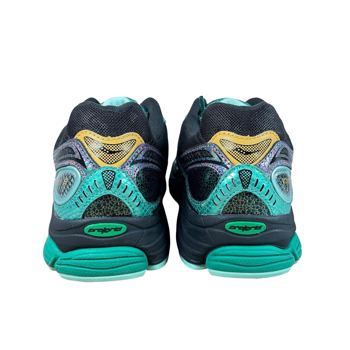 S70934 2 Saucony ProGrid Omni 9 Glowaconstrictor Green [USED] - 9 M (Used) (No Box) (No Insoles)