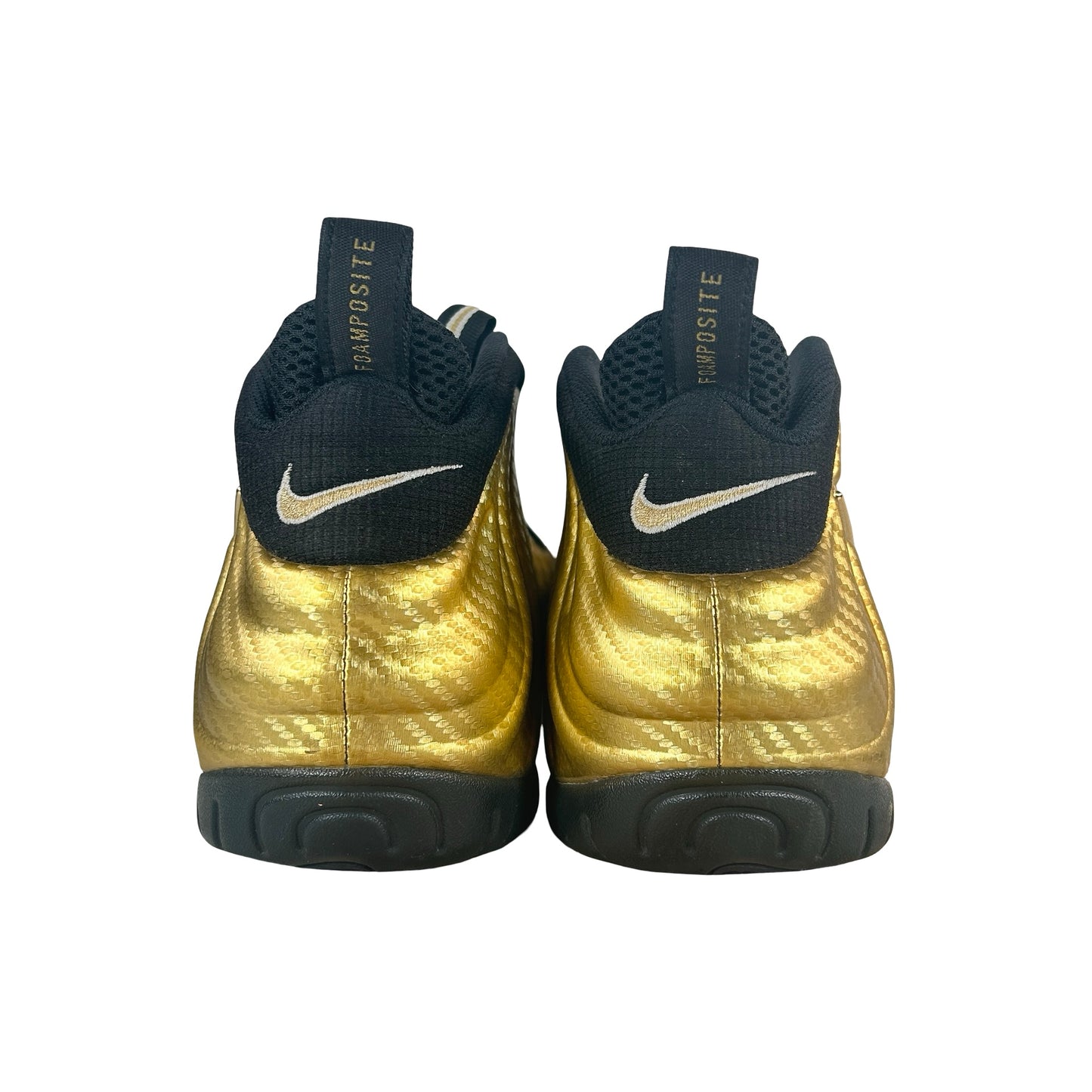 624041 701 Nike Air Foamposite Pro Metallic Gold [USED] - 11.5 M (Used) (Replace Box)