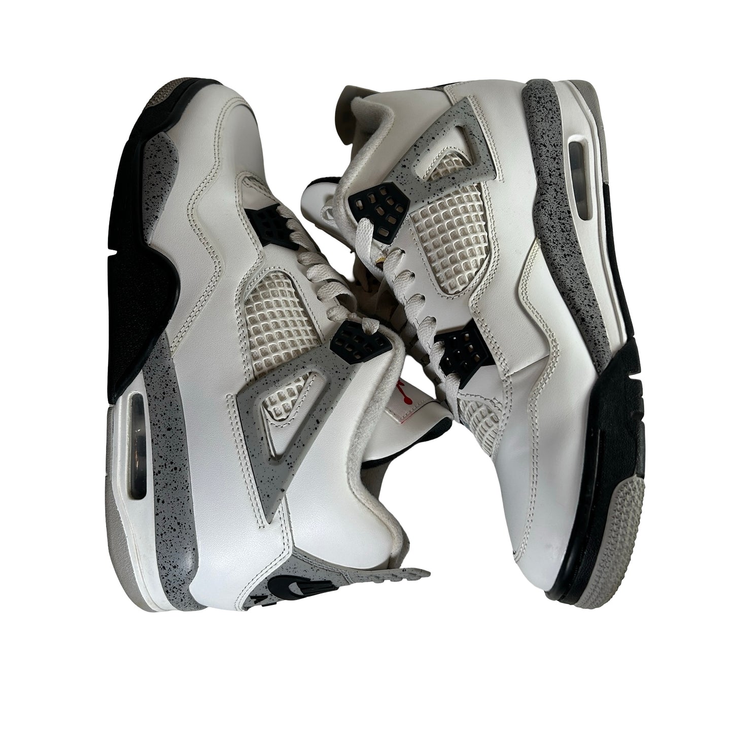 FV5029 100 Jordan 4 Retro White Cement (2025) [USED] - 10 M (Used3) (No Box3)