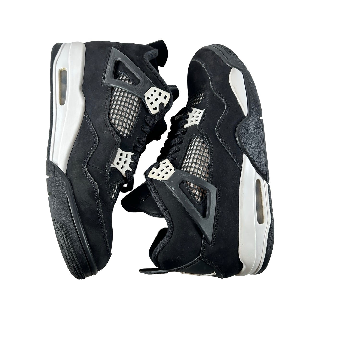 FQ8138 001 Air Jordan 4 Retro White Thunder [USED] - 10.5 M (Used) (No Box)