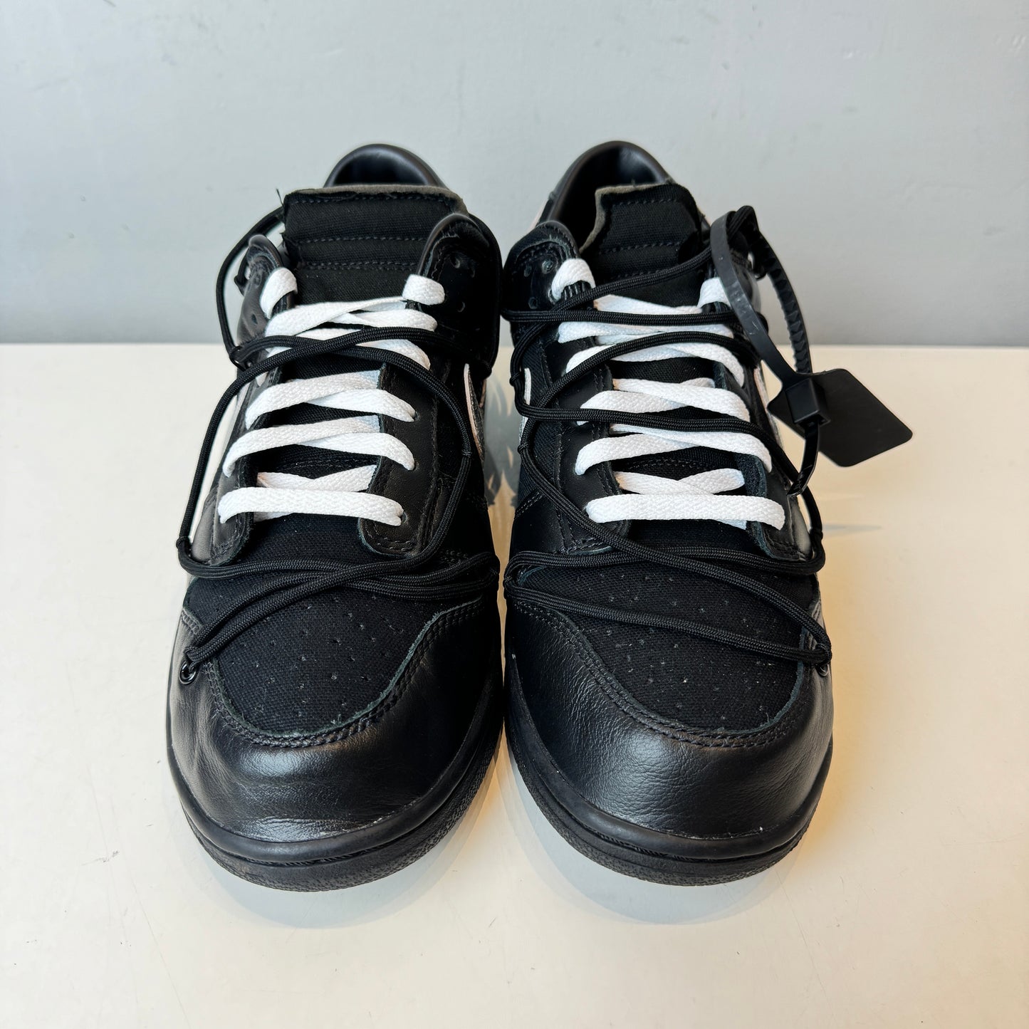 DM1602 001 Nike Dunk Low Off-White Lot 50 [USED] - 12 M (Used)