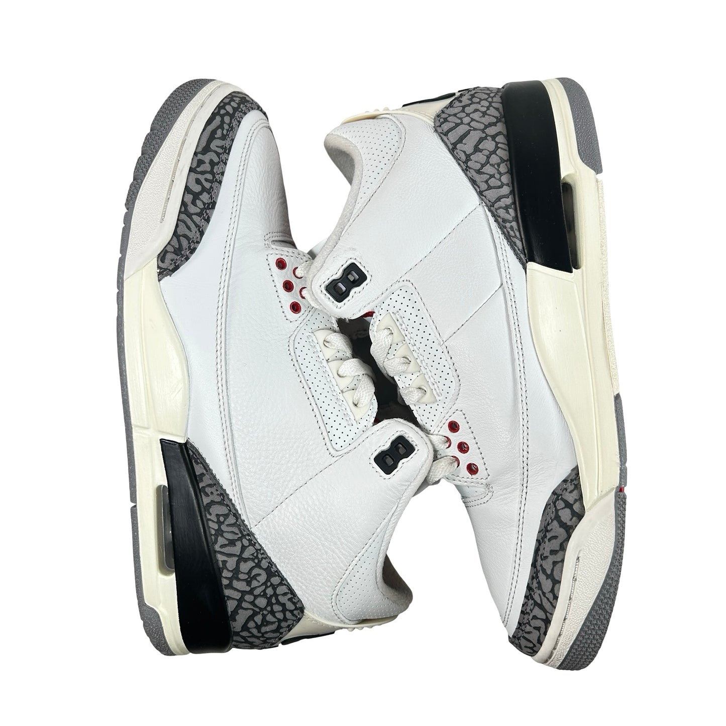 DN3707 100 Jordan 3 Retro White Cement Reimagined [USED] - 8.5 M (Used14)