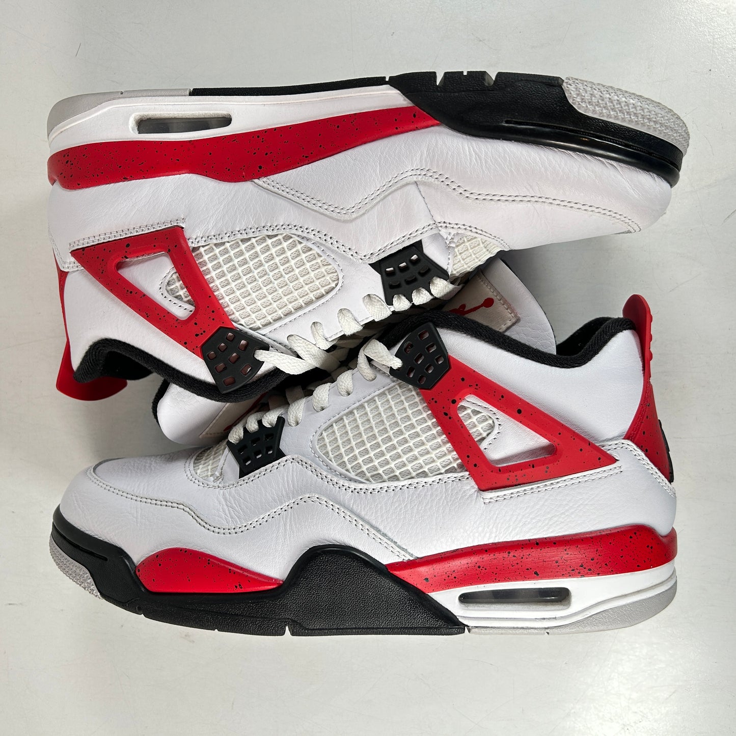 DH6927 161 Jordan 4 Retro Red Cement [USED] - 9.5 M (Used) (Replace Box)