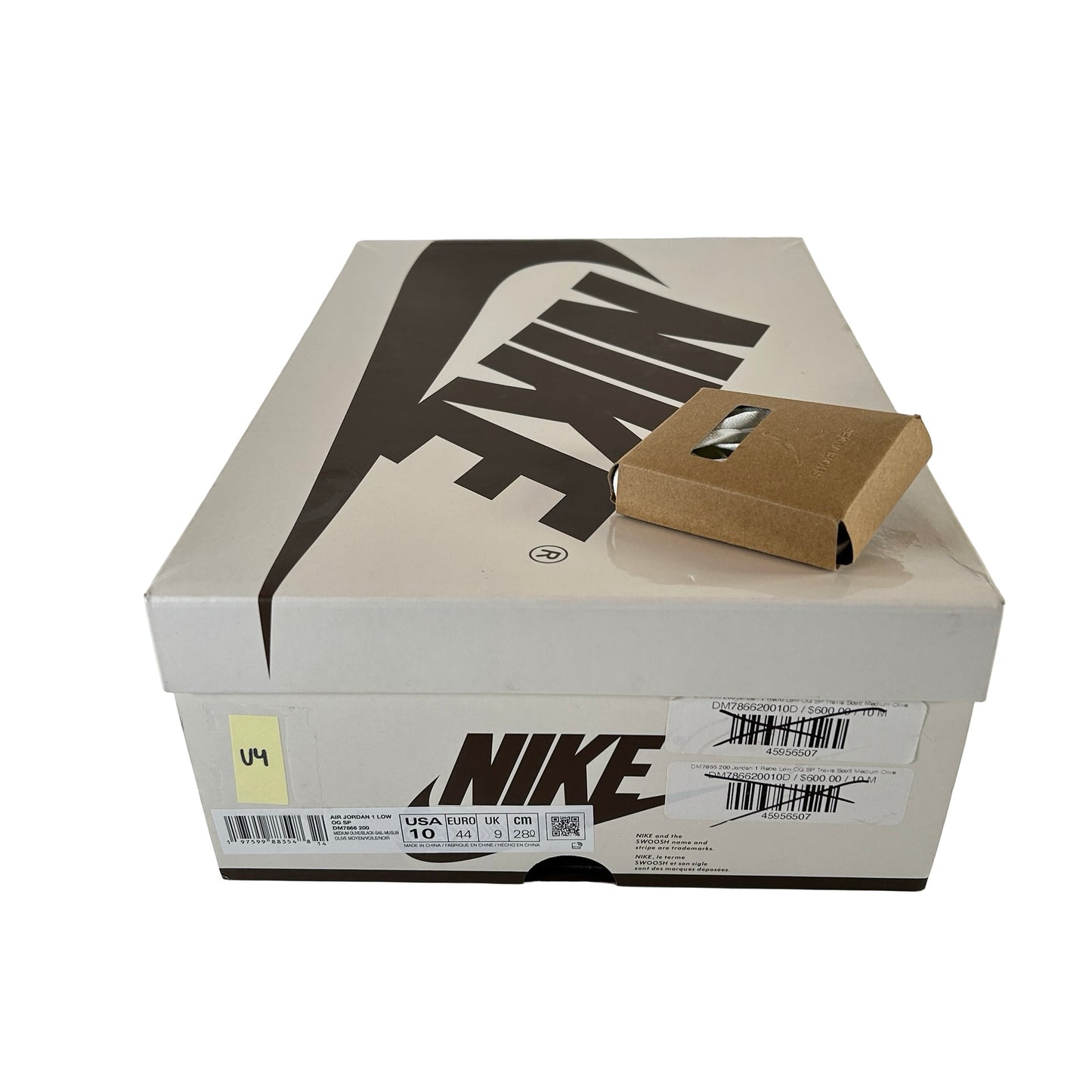 DM7866 200 Jordan 1 Retro Low OG SP Travis Scott Medium Olive [USED] - 10 M (Used4)