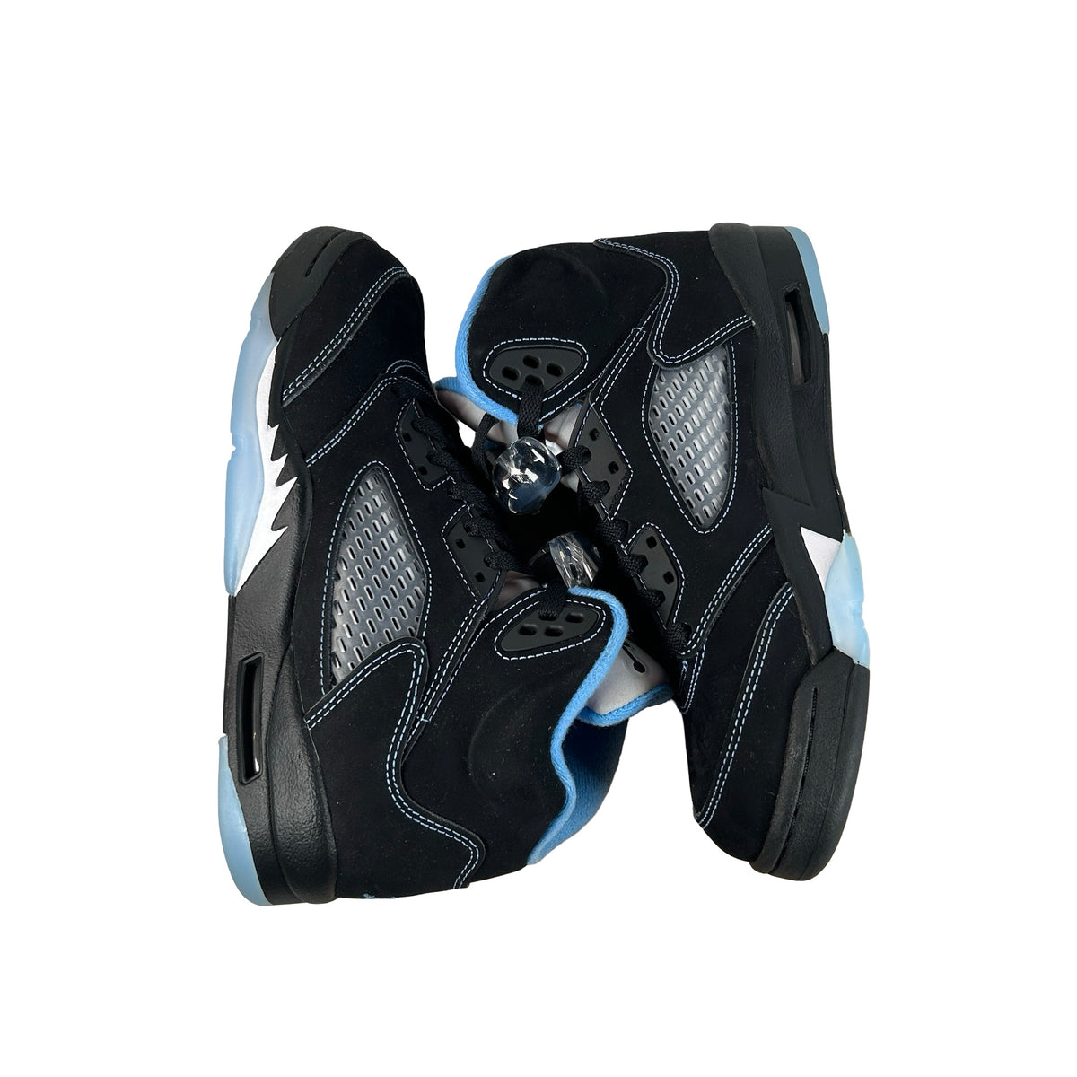 440888 008 Jordan 5 Retro Black University Blue (2026) (GS) [USED] - 5 Y (Used)