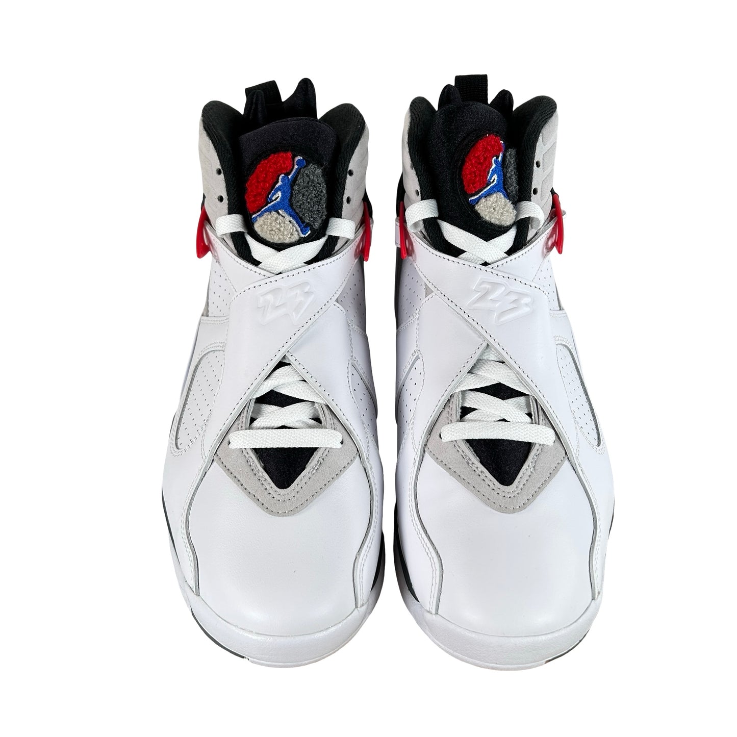 305381 100 Jordan 8 Retro White True Red (2025) [USED] - 10 M (Used7)