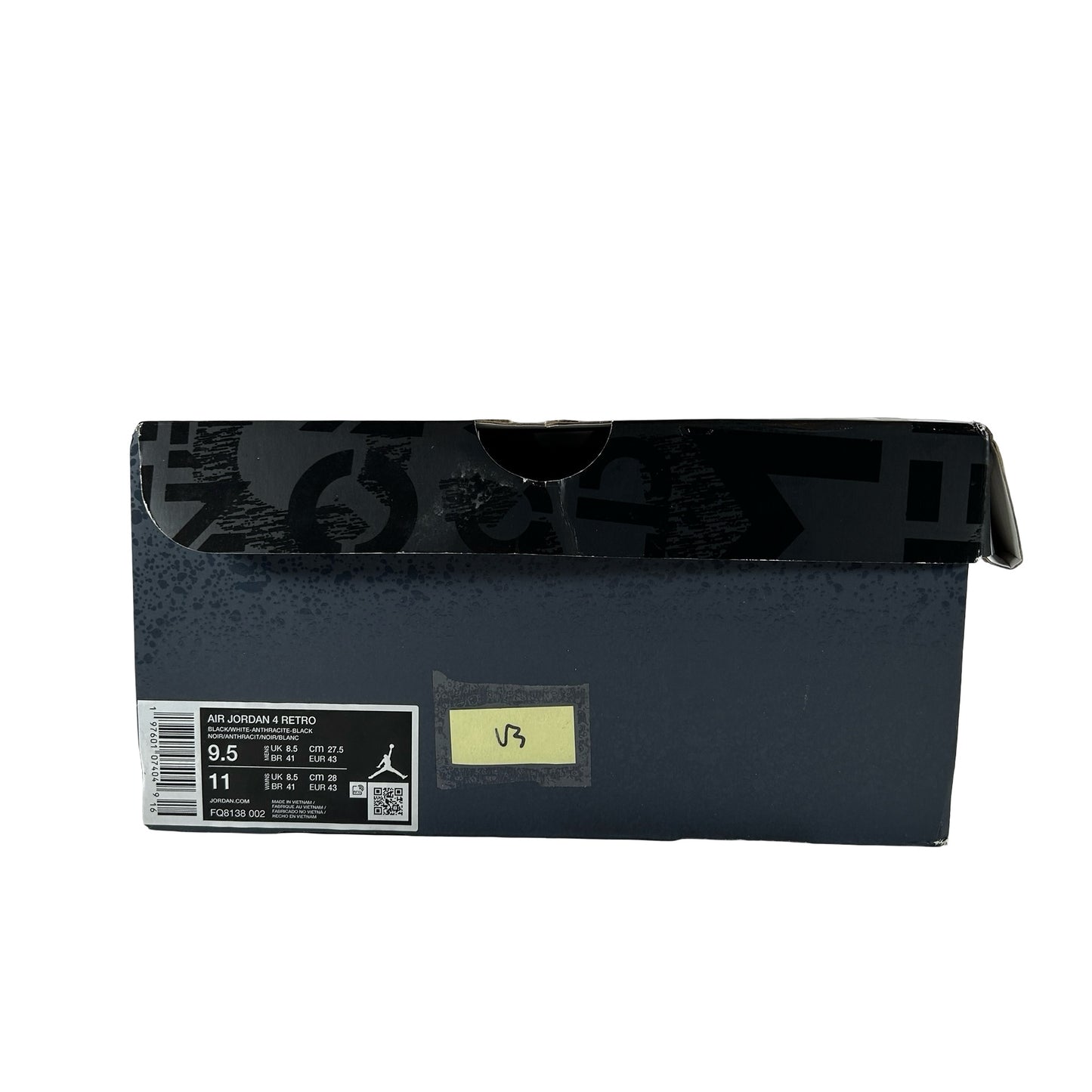 FQ8138 002 Jordan 4 Retro Fear (2024) [USED] - 9.5 M (Used3)