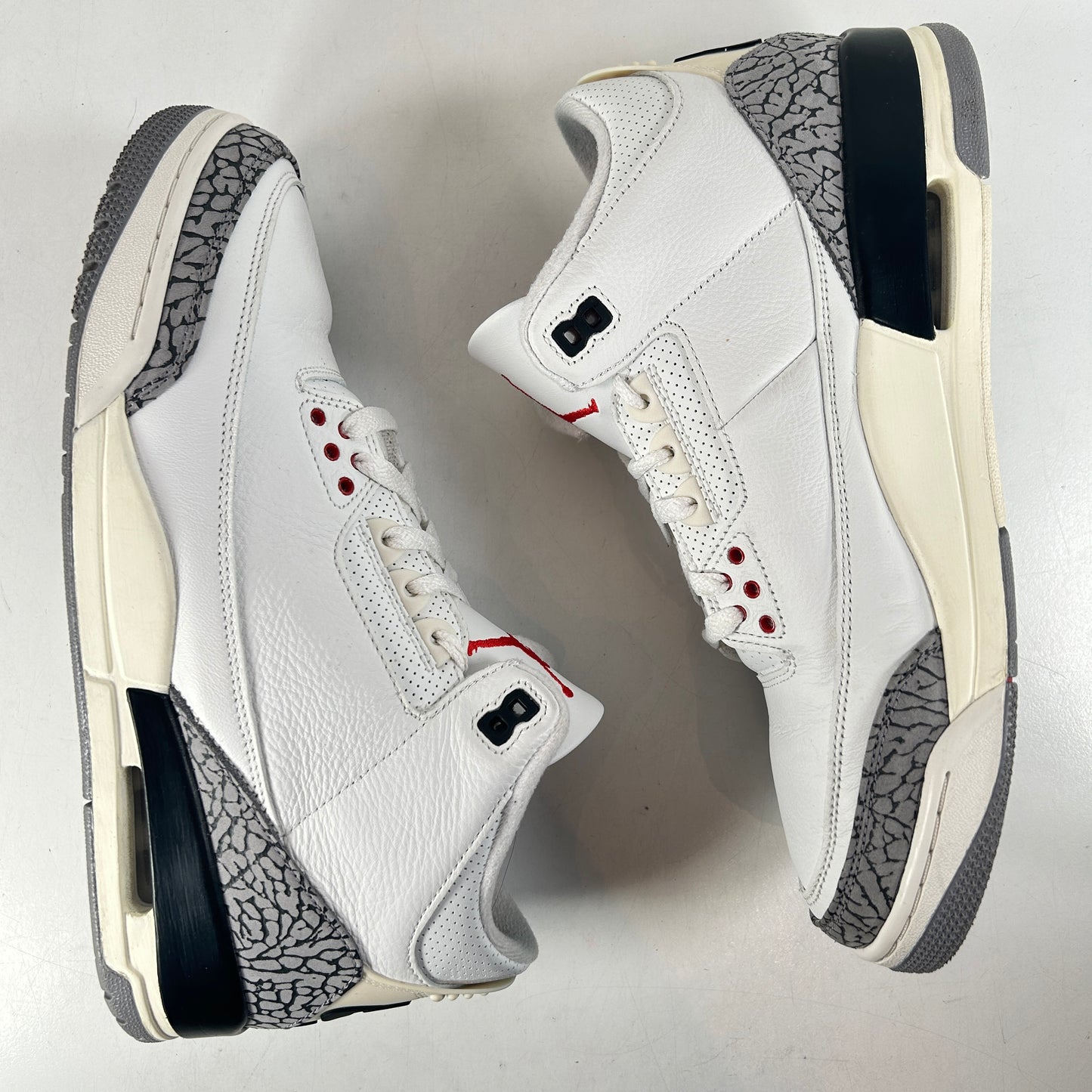 DN3707 100 Jordan 3 Retro White Cement Reimagined [USED] - 11 M (Used4)