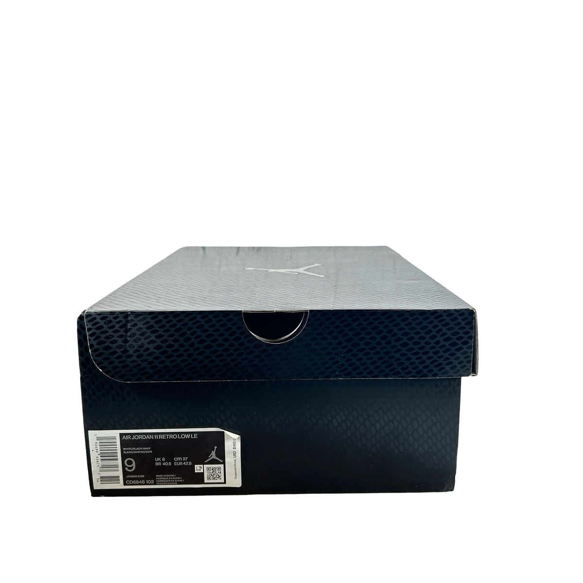 CD6846 102 Jordan 11 Retro Low Snake Navy (2019) [USED] - 9 M (Used)