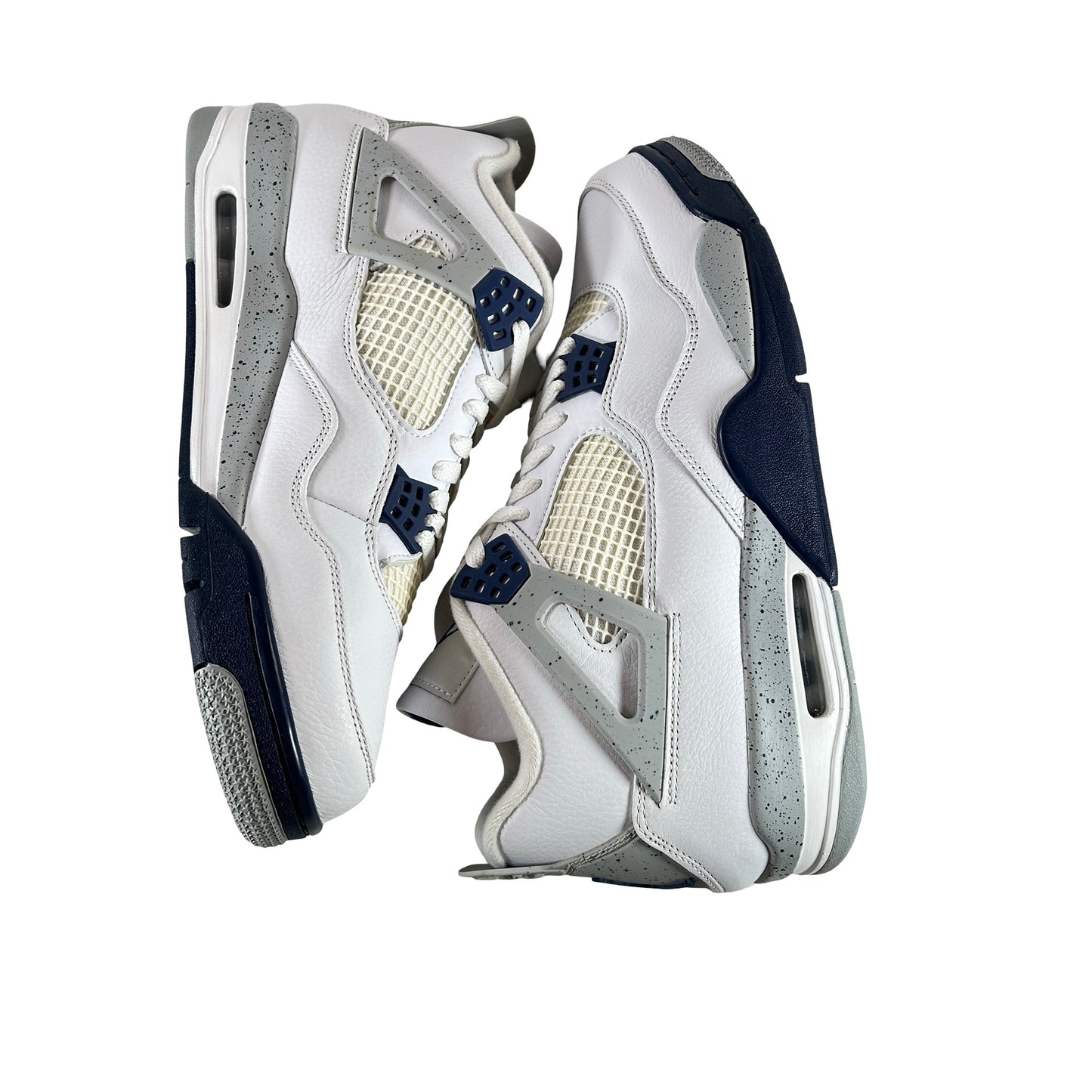 DH6927 140 Jordan 4 Retro Midnight Navy [CONDITIONAL] - 12 M (Yellowing2) (Damaged Box)