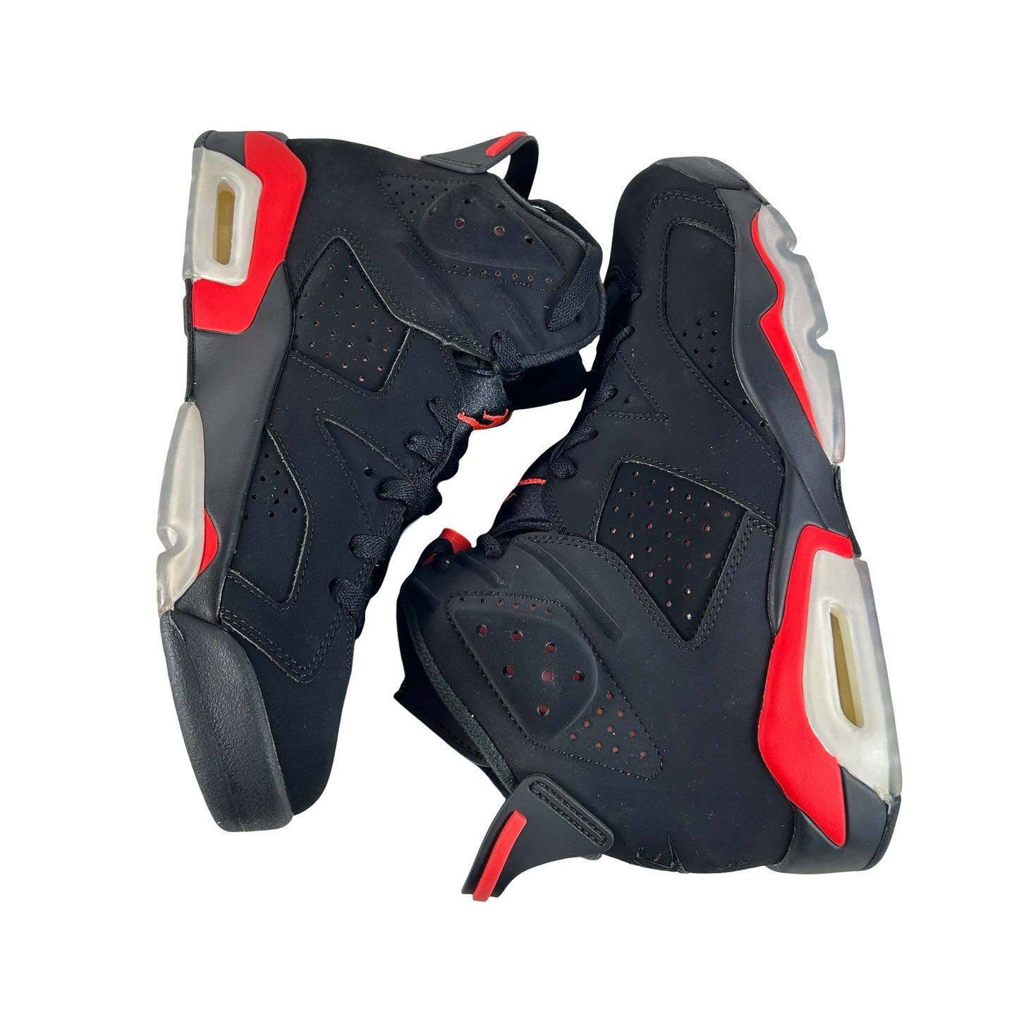 384664 060 Jordan 6 Retro Black Infrared (2019) [CONDITIONAL] - 9 M (Yellowing2)