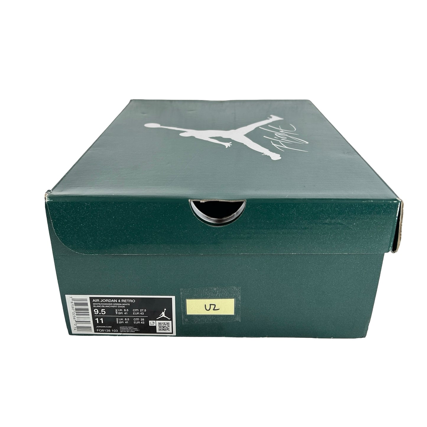 FQ8138 103 Jordan 4 Retro Oxidized Green [USED] - 9.5 M (Used2)
