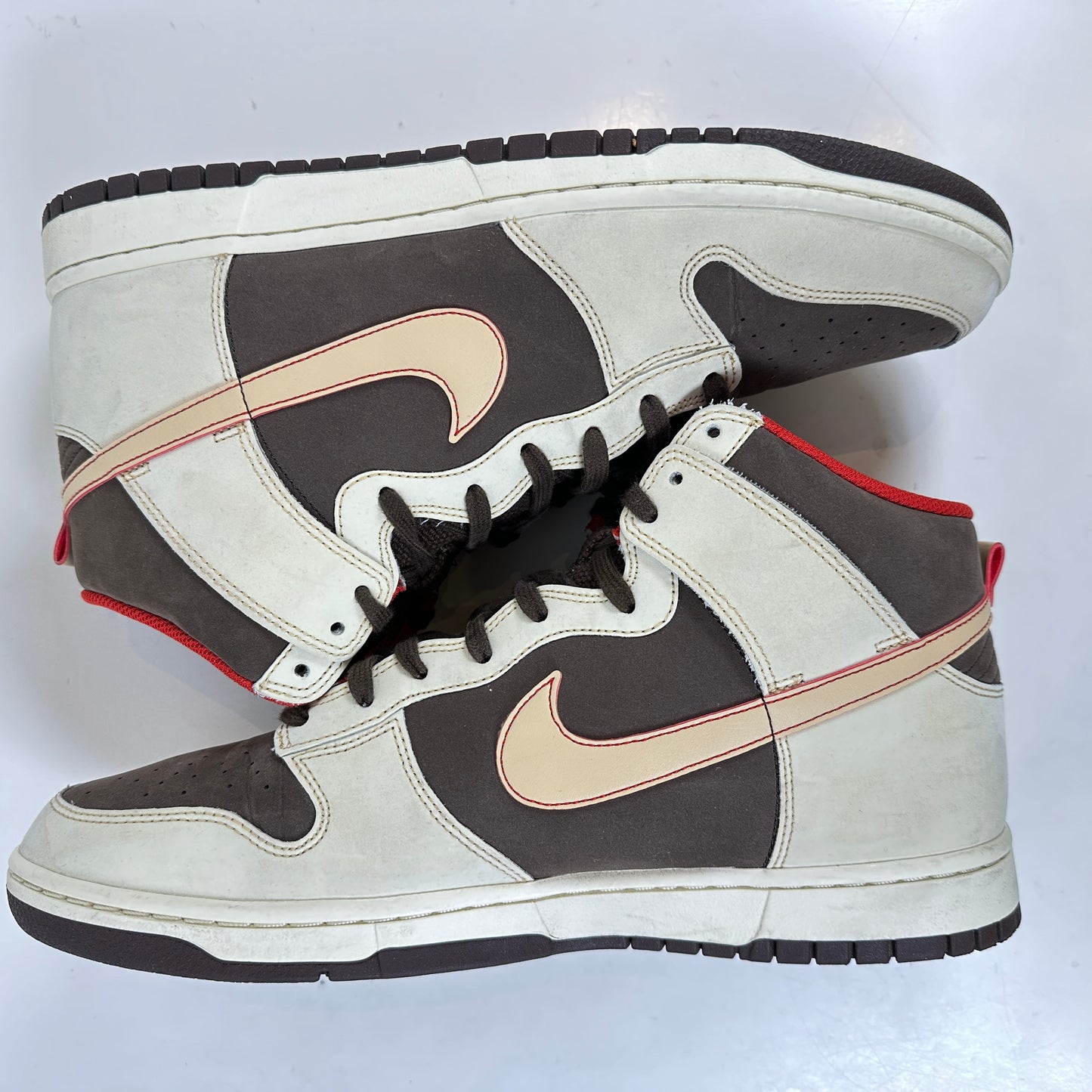 FB8892 200 Nike Dunk High SE Baroque Brown [USED] - 13 M (Used) (Replace Box)