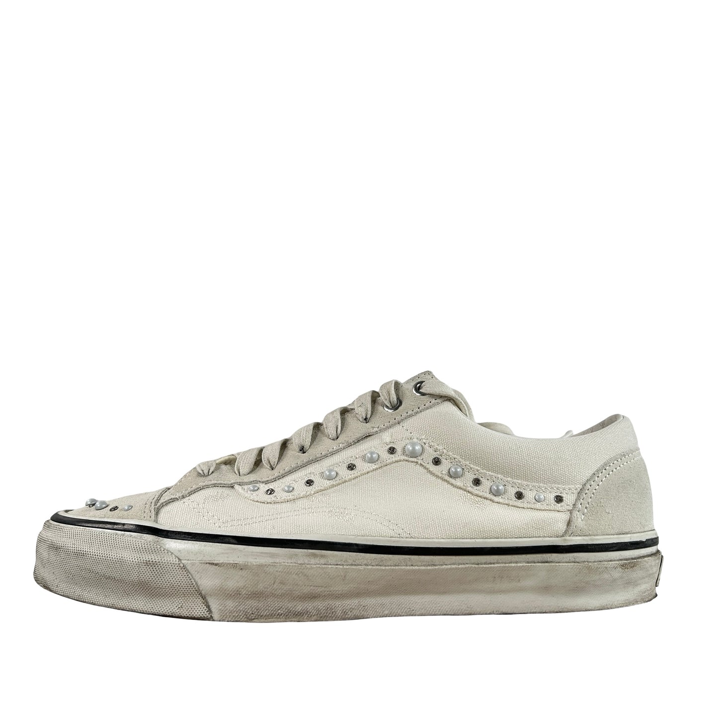 VN000E8VCCZ Vans OTW Old Skool 36 Pearlized Pack Marshmallow [USED] - 12 M (Used2)
