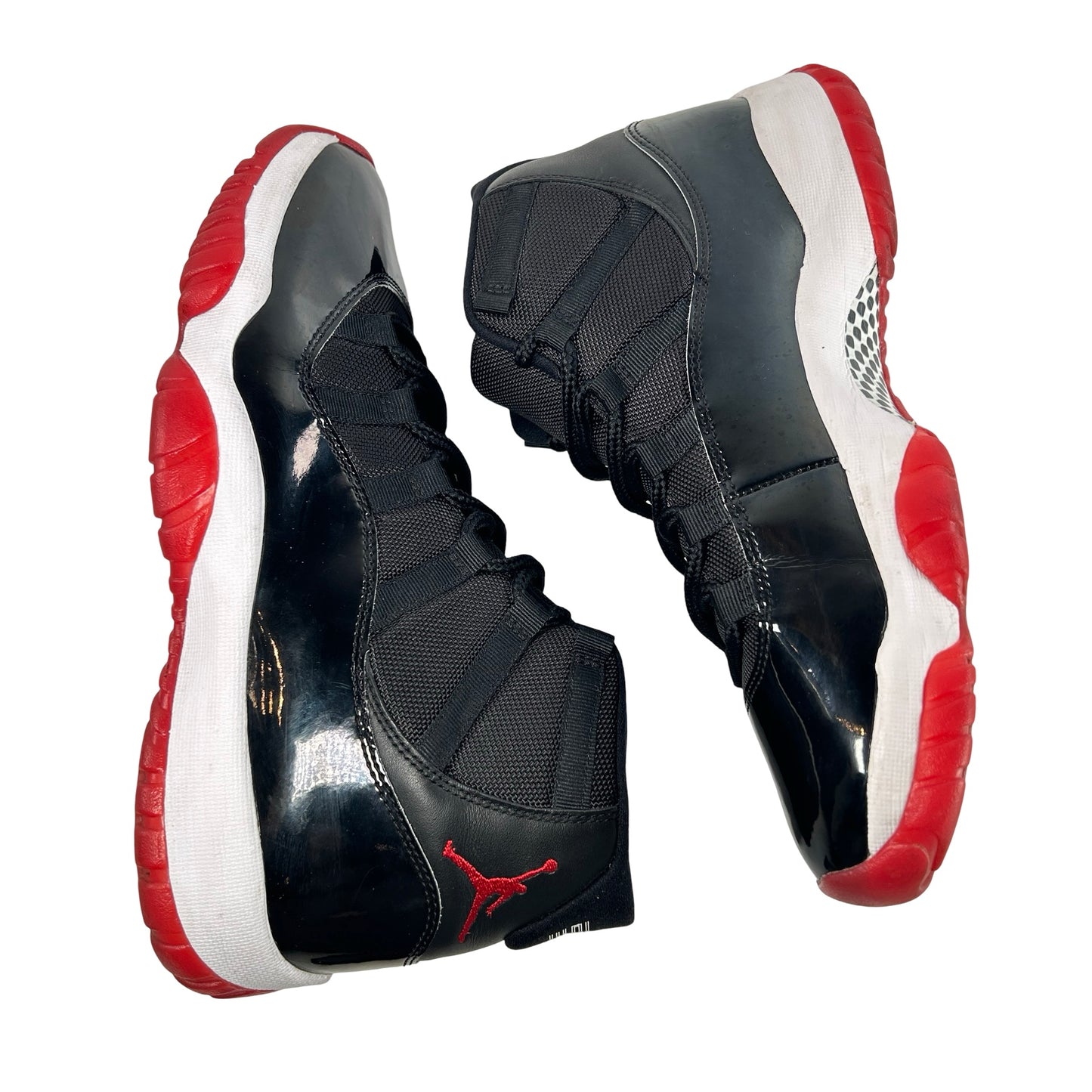 378037 061 Jordan 11 Retro Playoffs Bred (2019) [USED] - 11 M (Used) (No Box) (No Insoles)