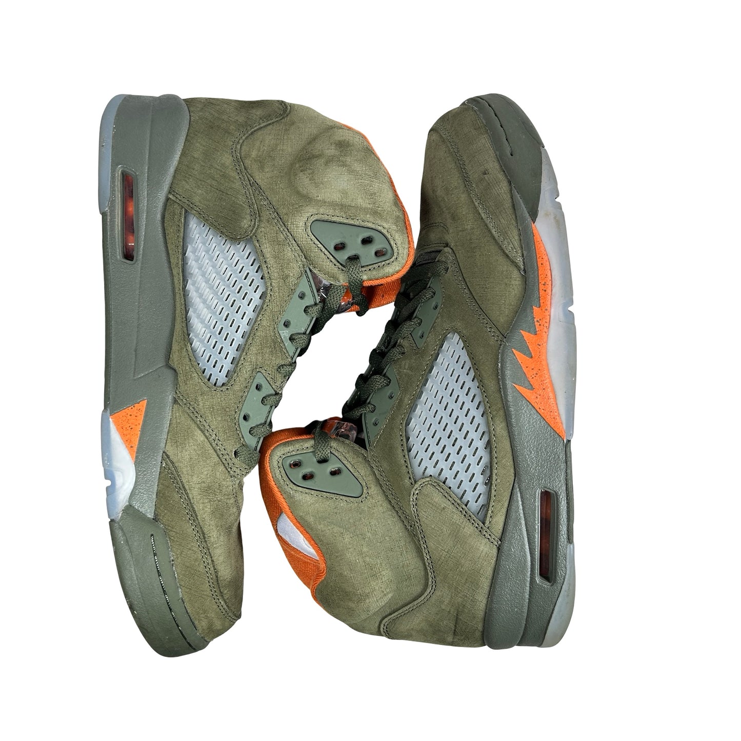 DD0587 308 Jordan 5 Retro Olive (2024) [USED] - 12 M (Used4)