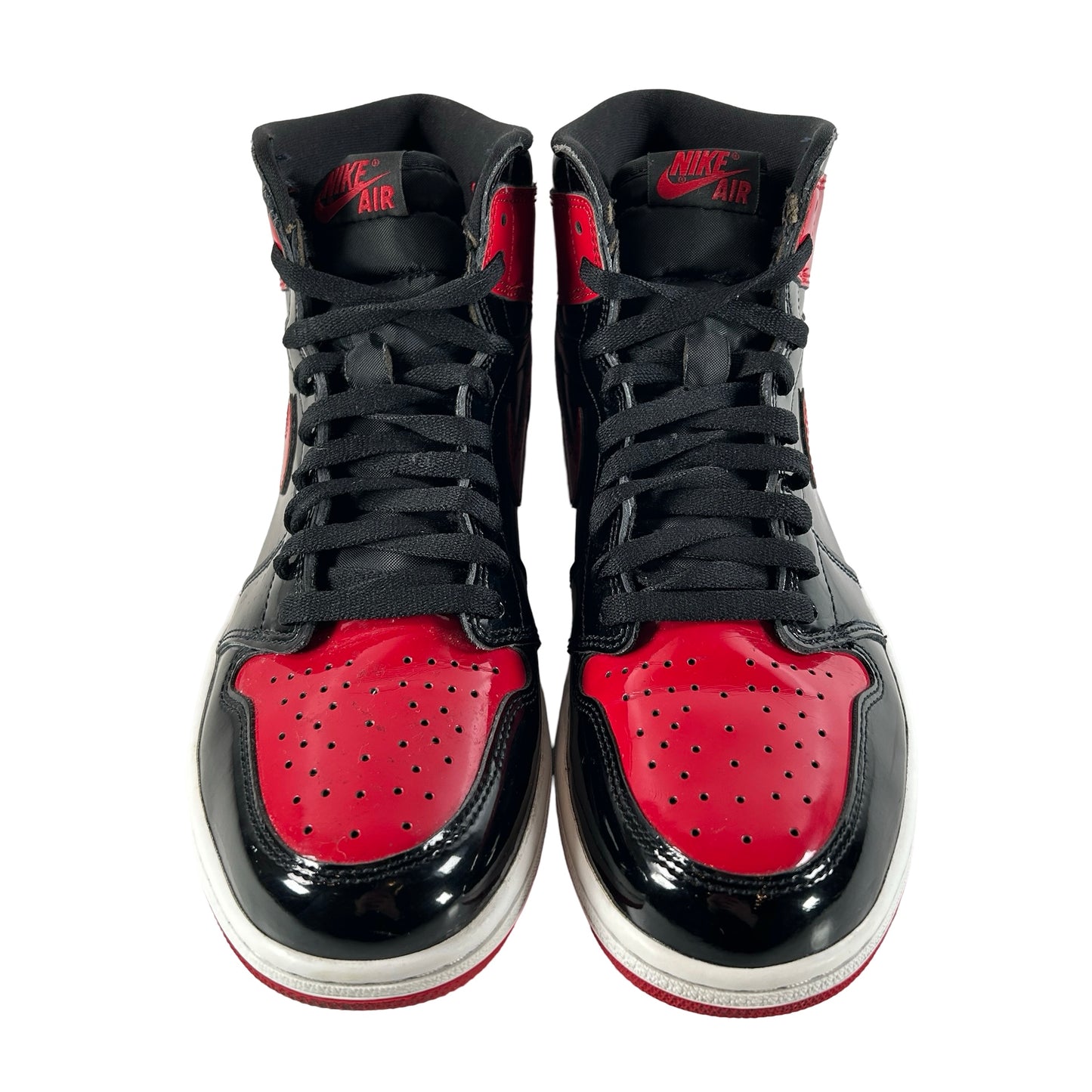 555088 063 Jordan 1 Retro High OG Patent Bred [USED] - 10.5 M (Used) (No Box2)
