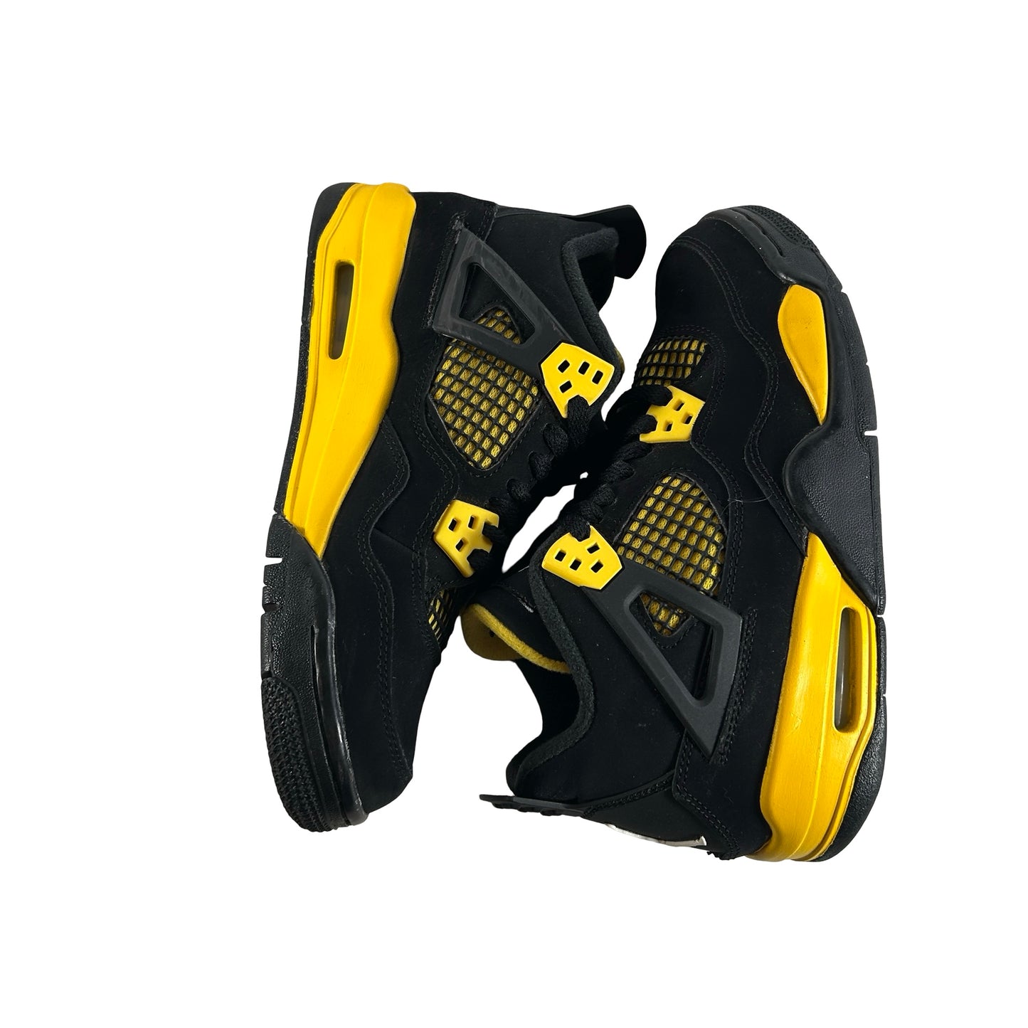 408452 017 Jordan 4 Retro Thunder (2023) (GS) [USED] - 4.5 Y (Used)