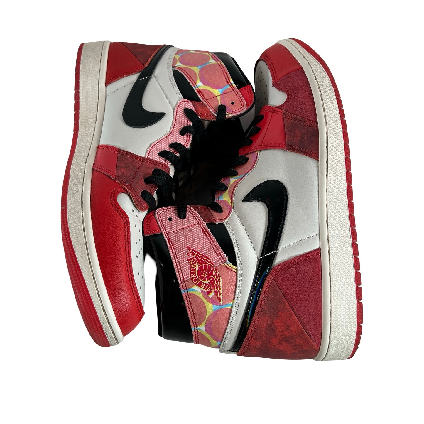 DV1748 601 Jordan 1 Hi Spider-Man Across the Spider-Verse [USED] - 12 M (Used)
