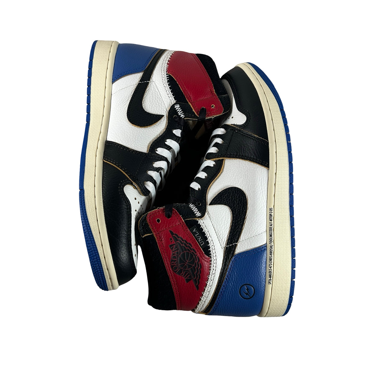 IO7847 002 Jordan 1 Retro High OG SP Fragment x Union LA Varsity Red Sport Royal [USED] - 8 M (Used2)