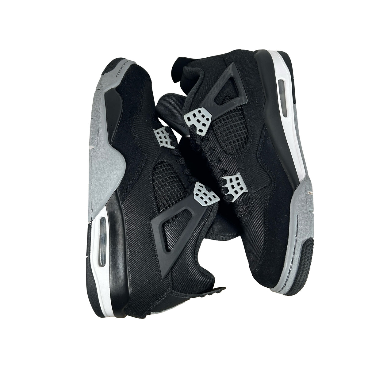 DH7138 006 Jordan 4 Retro SE Black Canvas [USED] - 10 M (Used9)