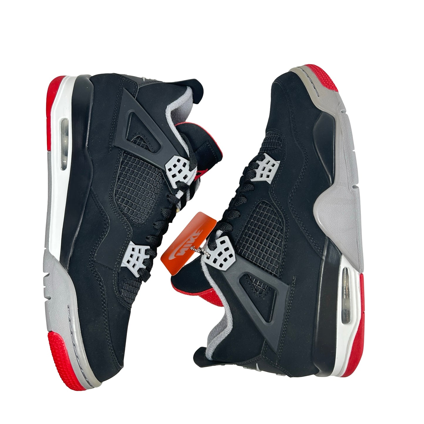 308497 060 Jordan 4 Bred (2019) [CONDITIONAL] - 10 M [Yellowing Midsole)
