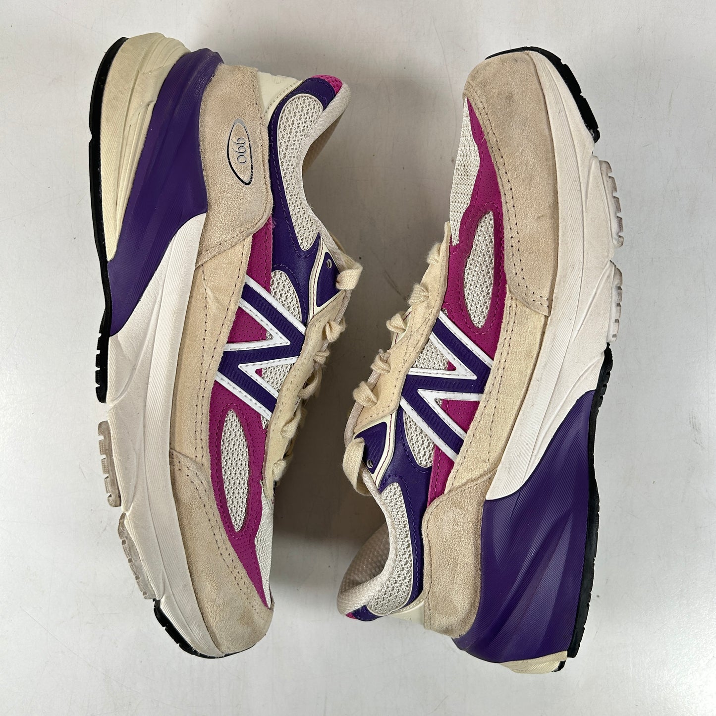 U990TD6 New Balance 990v6 MiUSA Magenta Pop [USED] - 6 M (Used) (No Box)