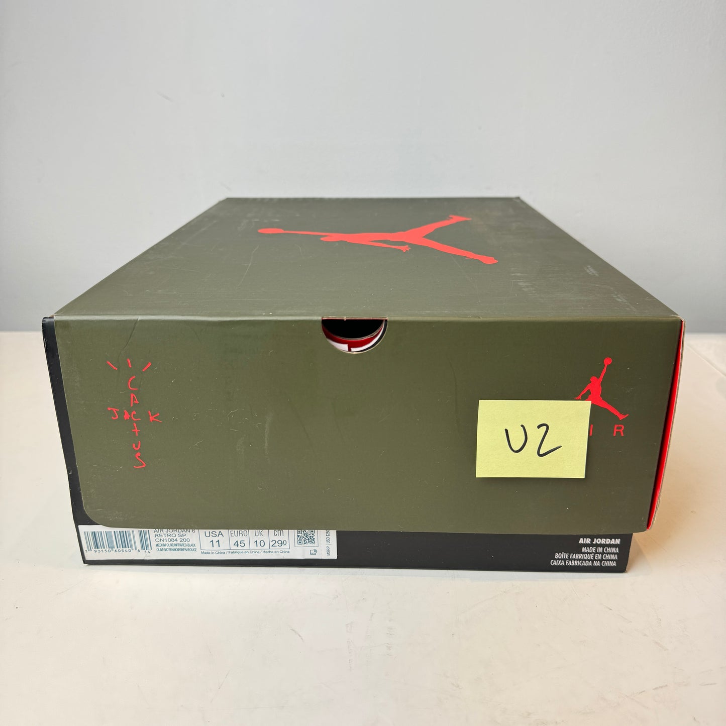 CN1084 200 Jordan 6 Retro Travis Scott [USED] - 11 M (Used2)