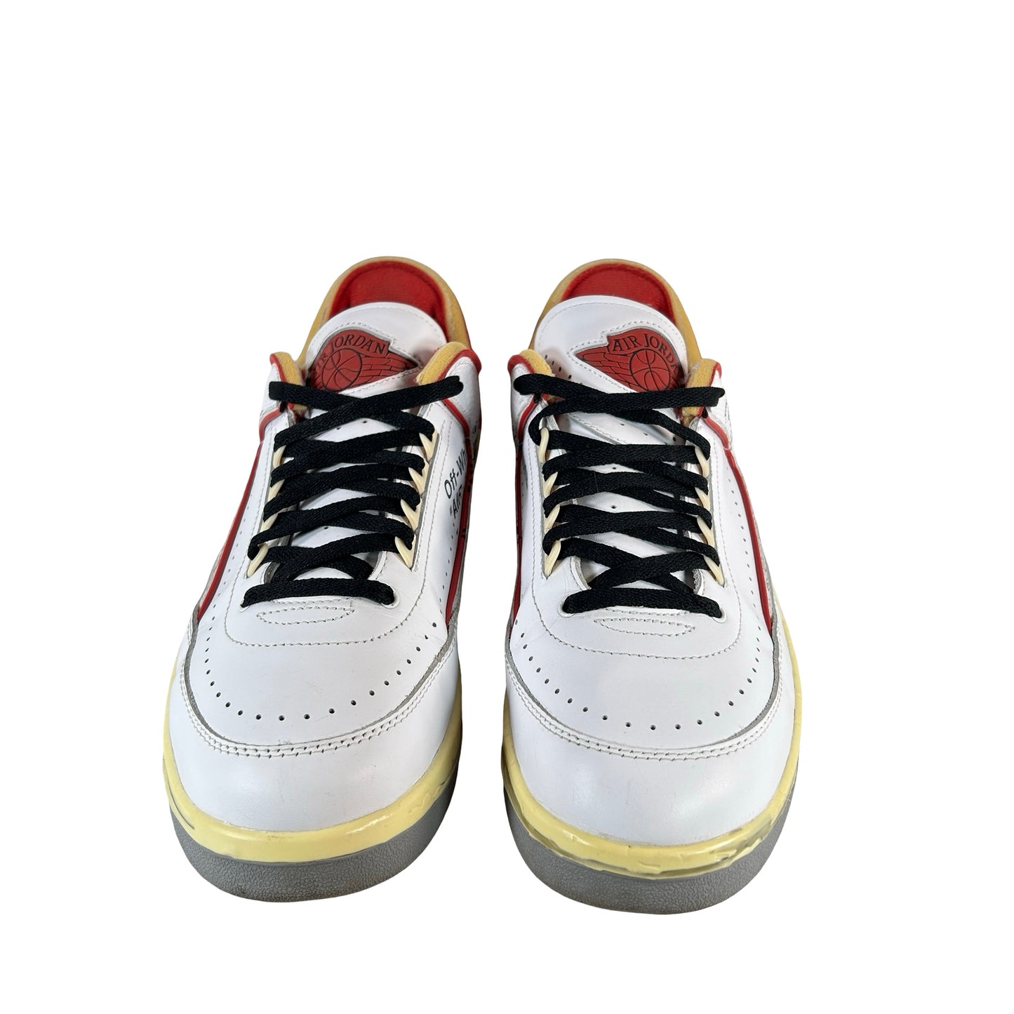 DJ4375 106 Jordan 2 Retro Low SP Off-White White Red [USED] - 12 M (Used5)
